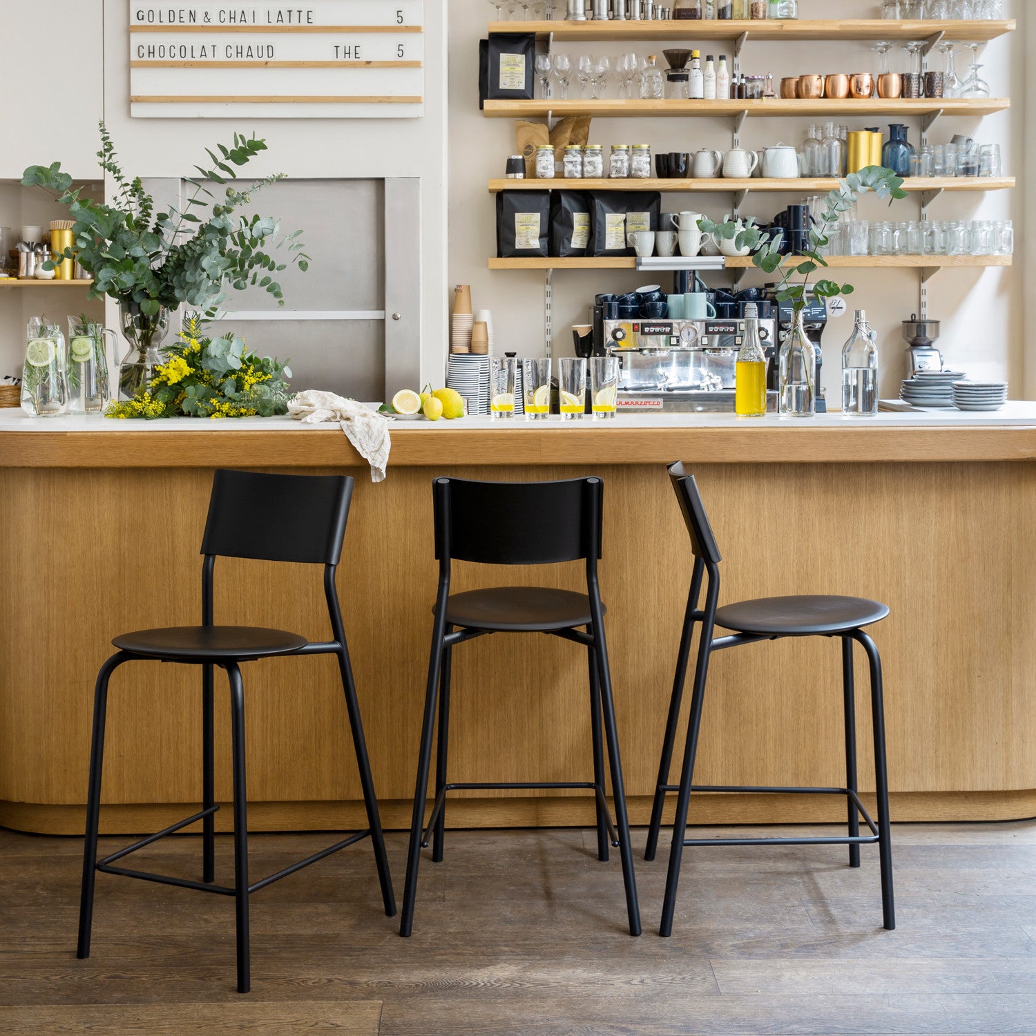 TIPTOE SSDr bar chair - recycled plastic