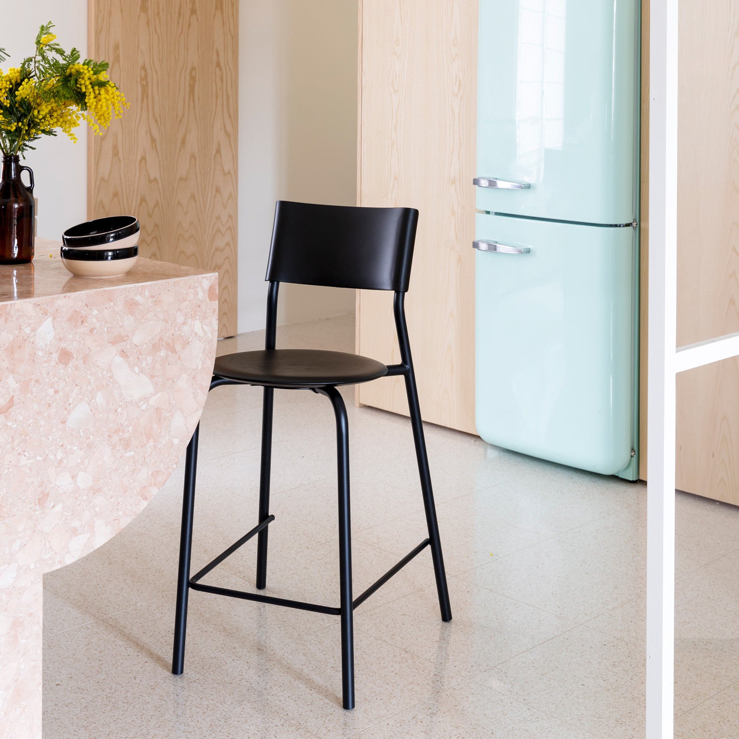 TIPTOE SSDr bar chair - recycled plastic