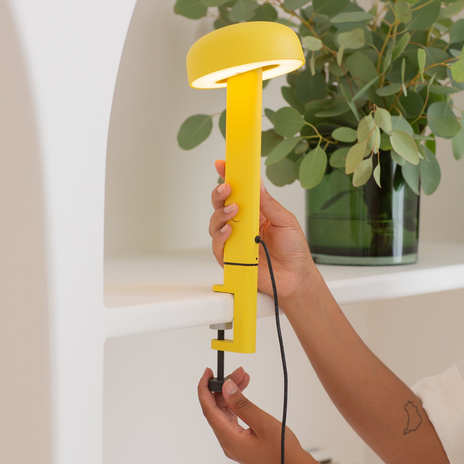 TIPTOE NOD clamp-on lamp