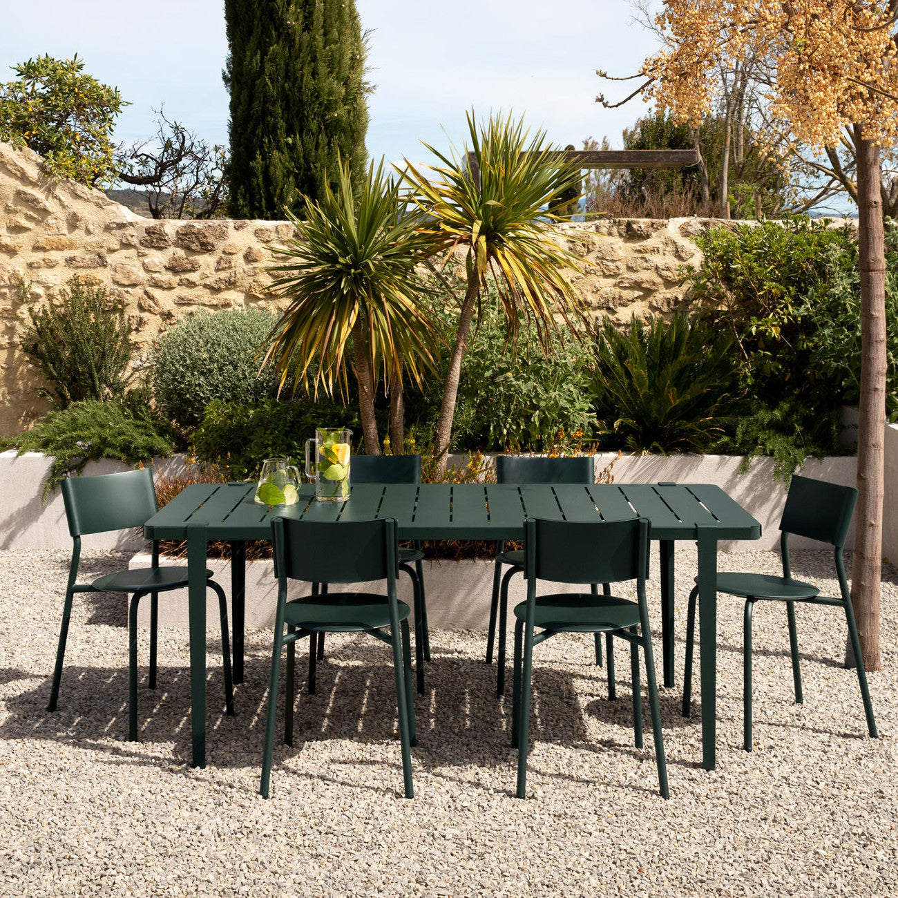 TIPTOE Outdoor table - powder-coated steel