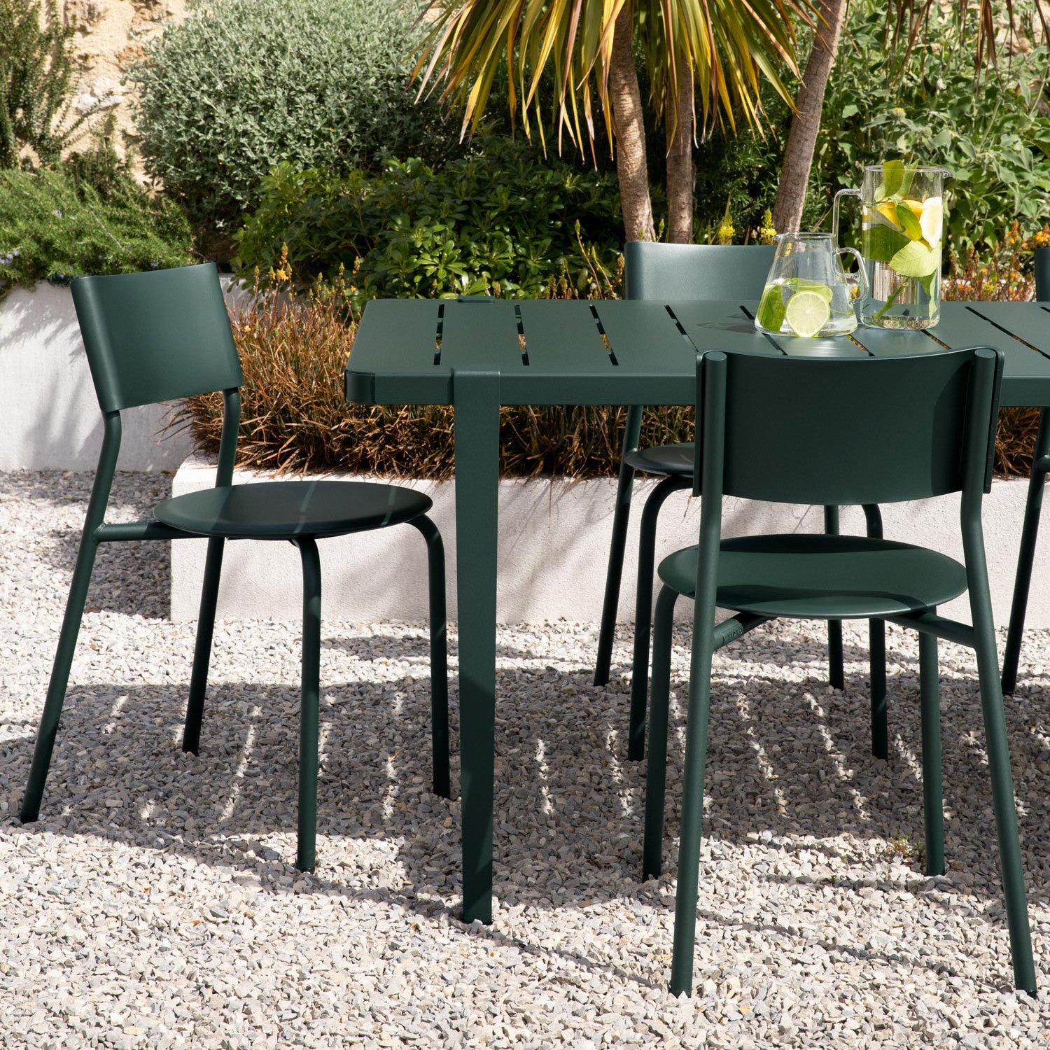 TIPTOE Outdoor table - powder-coated steel