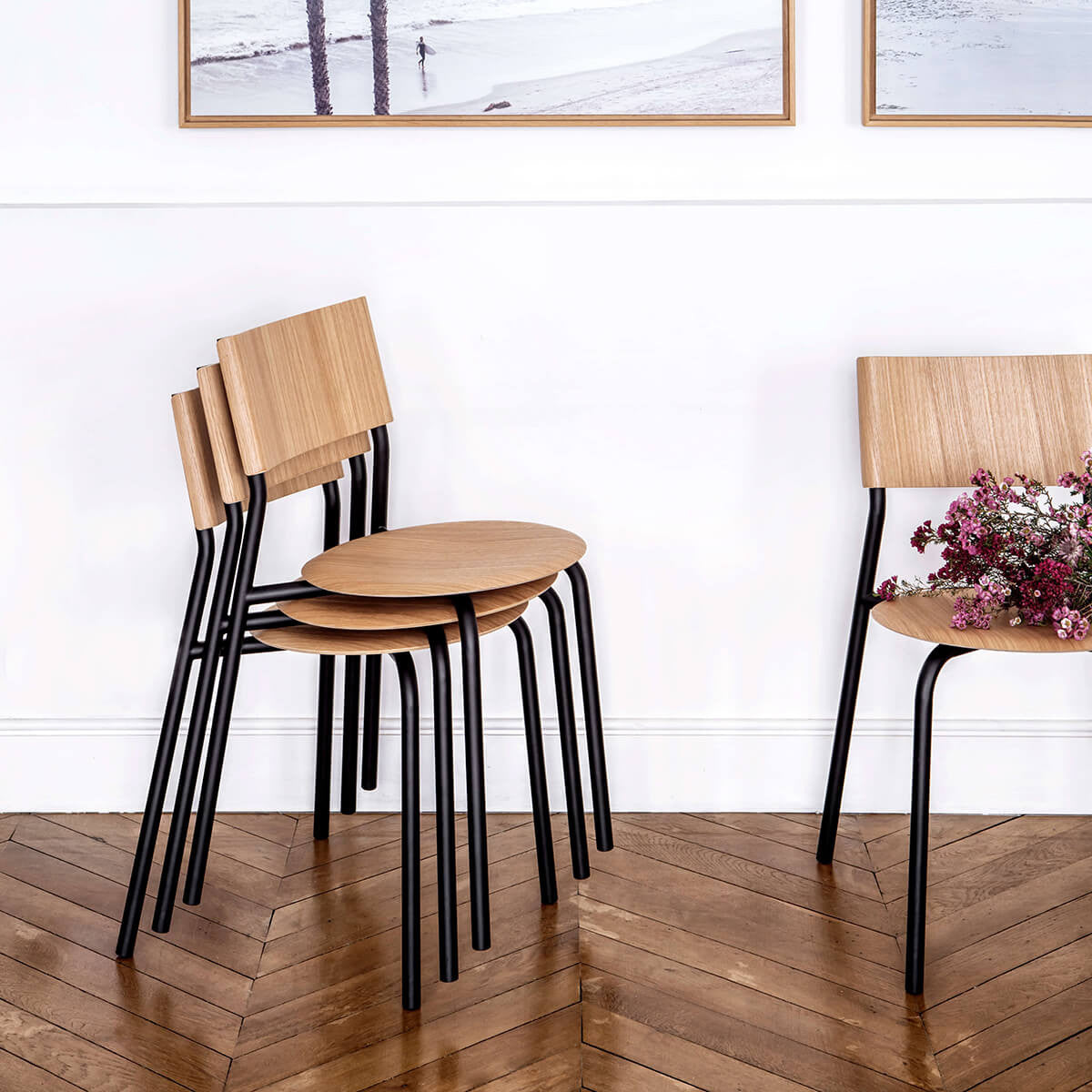 TIPTOE SSD chair - eco-certified wood