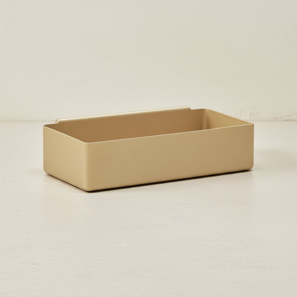 Gejst Flex Wall System - Dark Oak & Brass