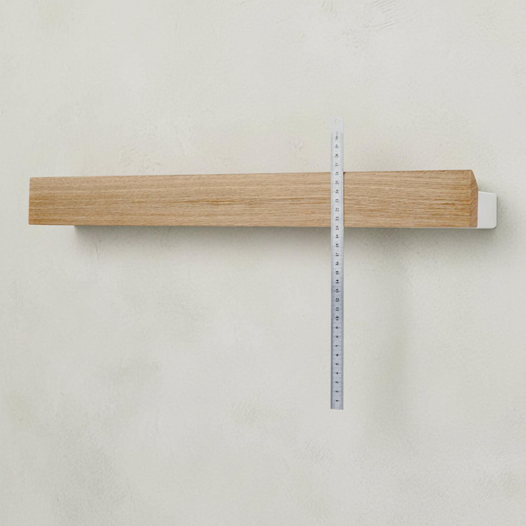 Gejst Flex System magnetic shelf long, oak/white
