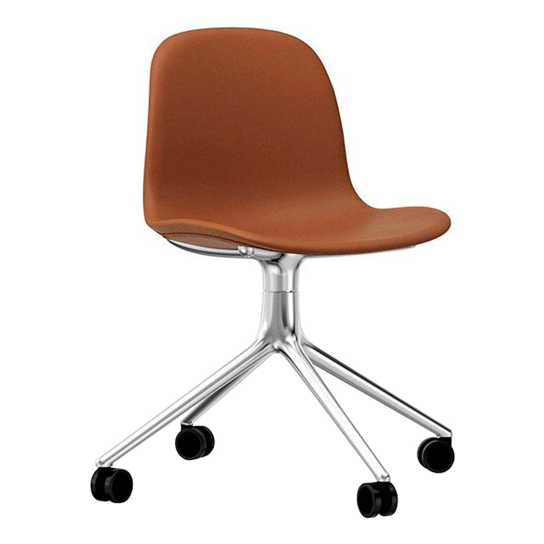 Normann Copenhagen Form Chair - 4W Swivel Base - Upholstered