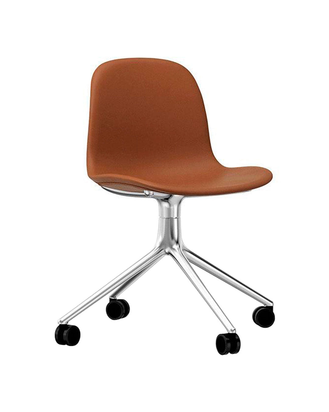 Normann Copenhagen Form Chair - 4W Swivel Base - Upholstered