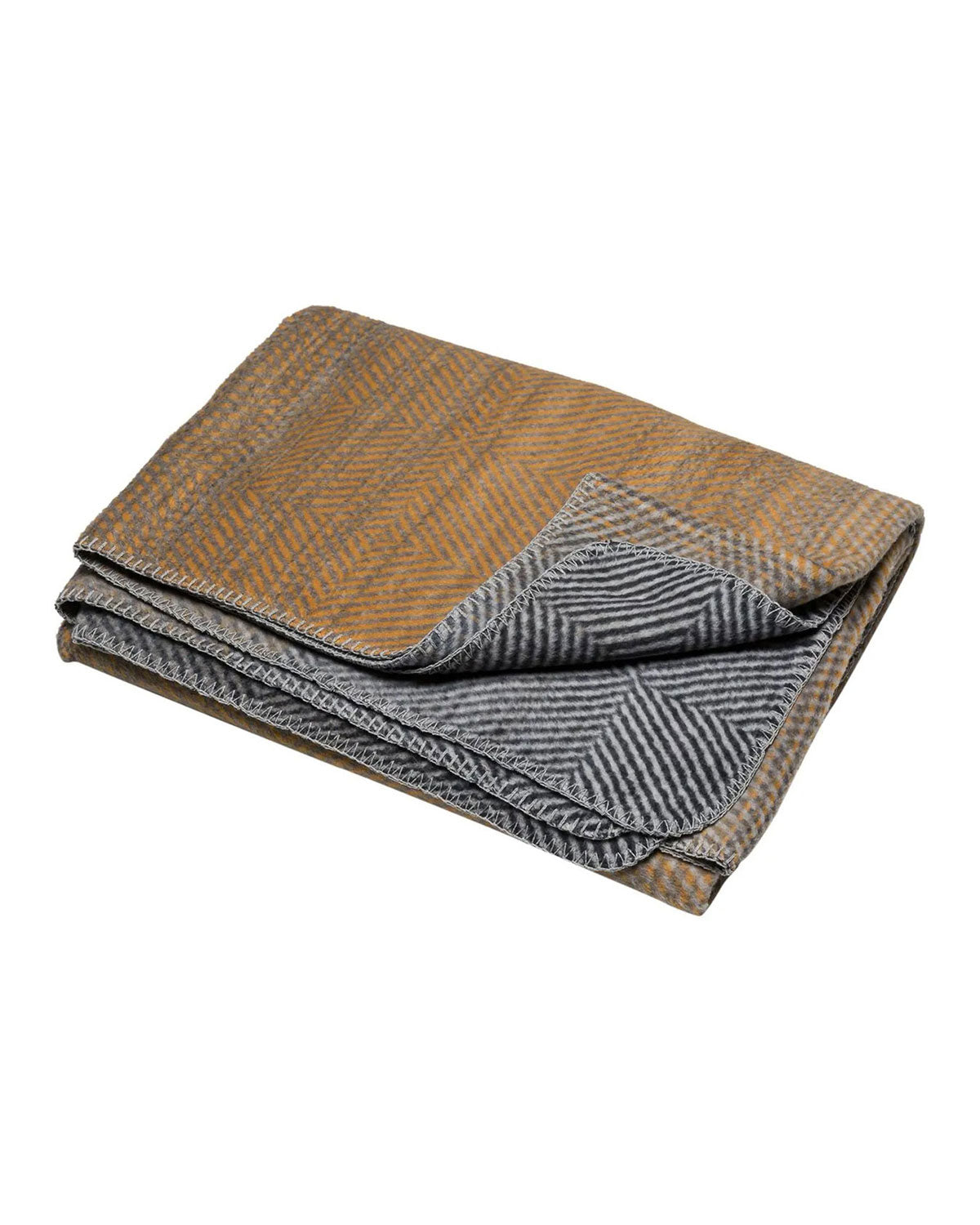 David Fussenegger Savona Cotton Throw - Gradient Herringbone