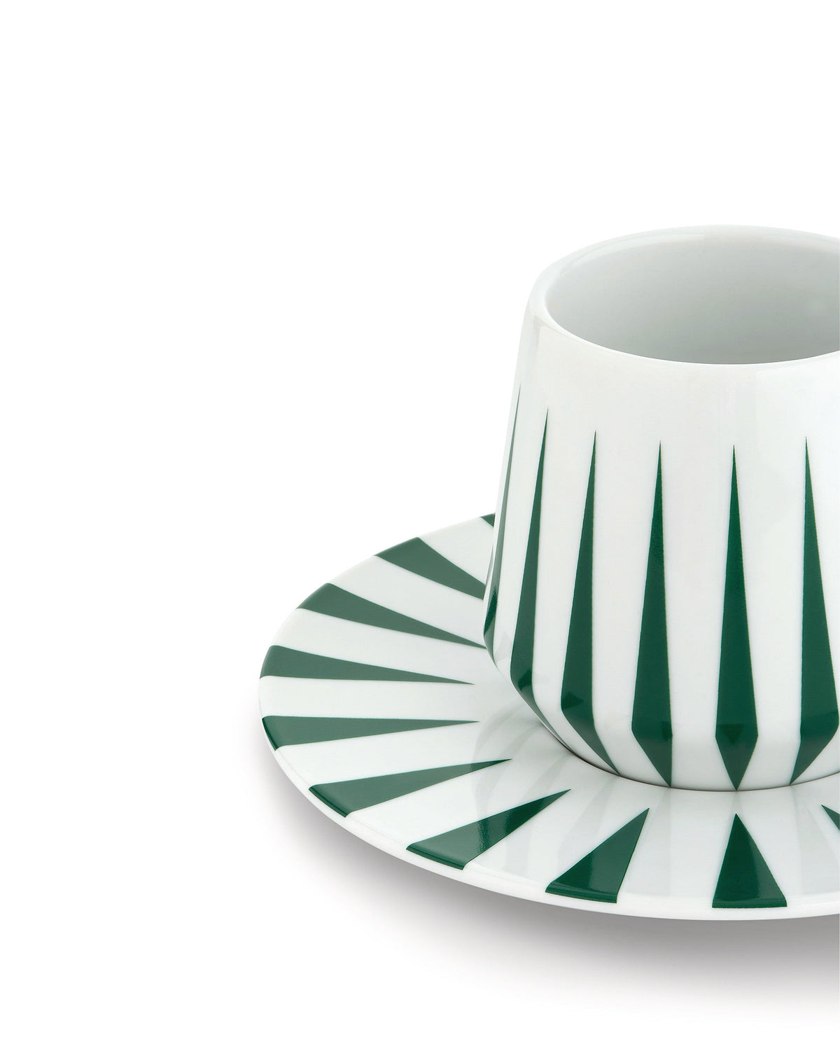 Alessi Delight Mocha Cups with Saucers Set of 2