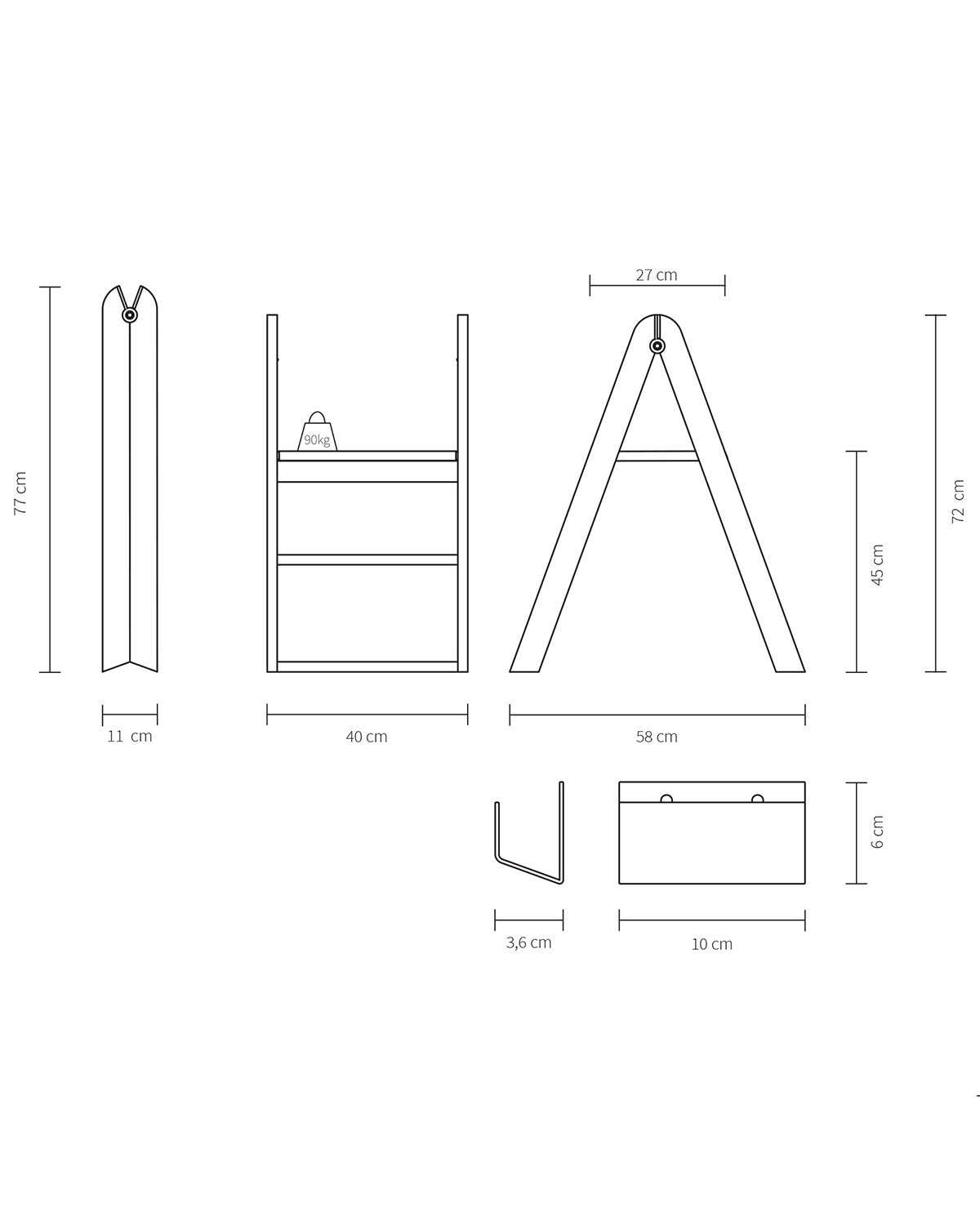 Gejst Reech Stepladder