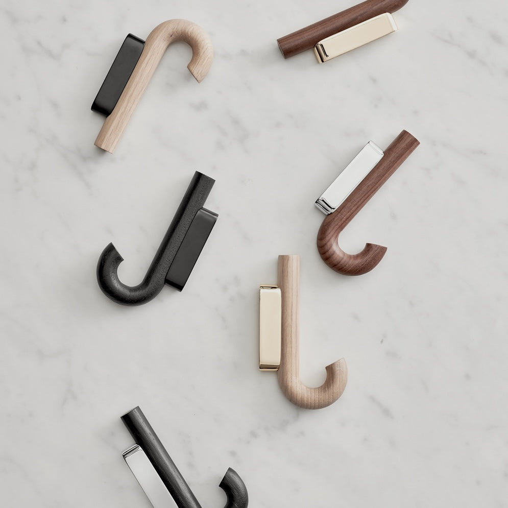 Gejst Hook Mini, black oak-brass