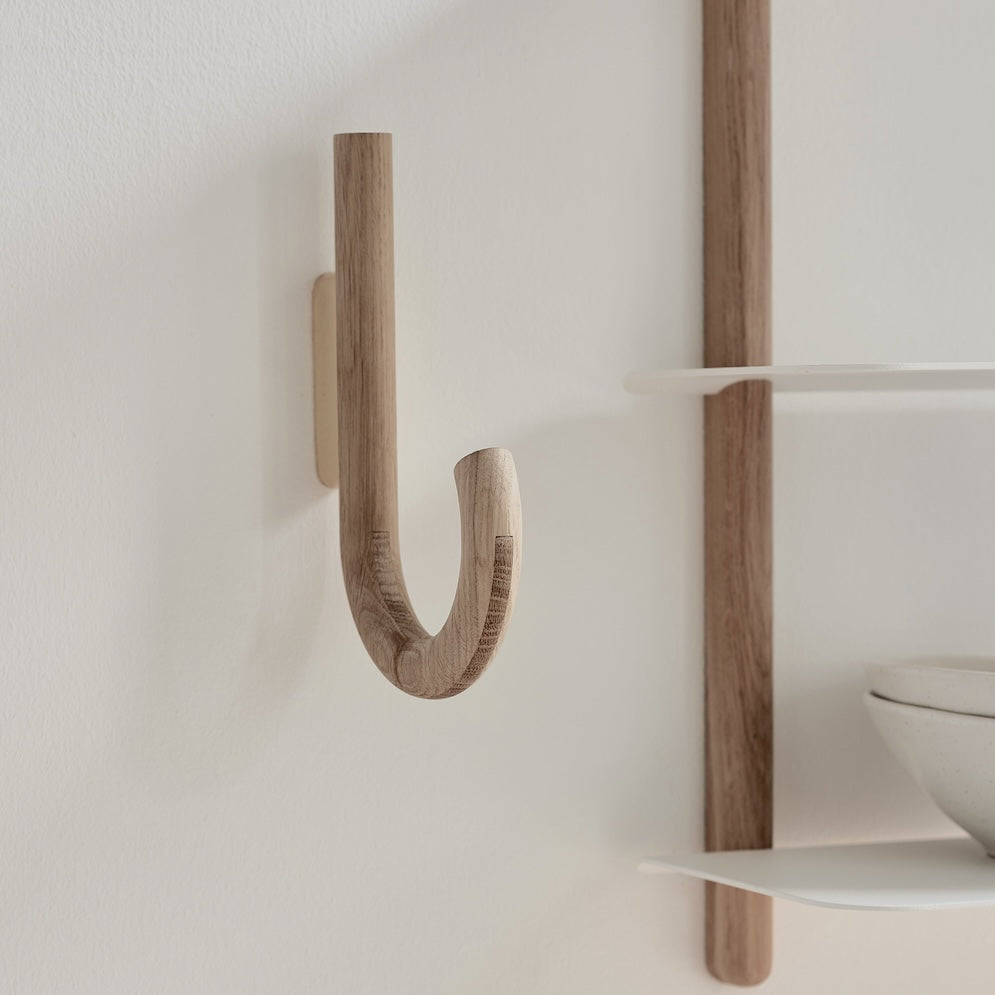 Gejst Hook Big, oak-brass