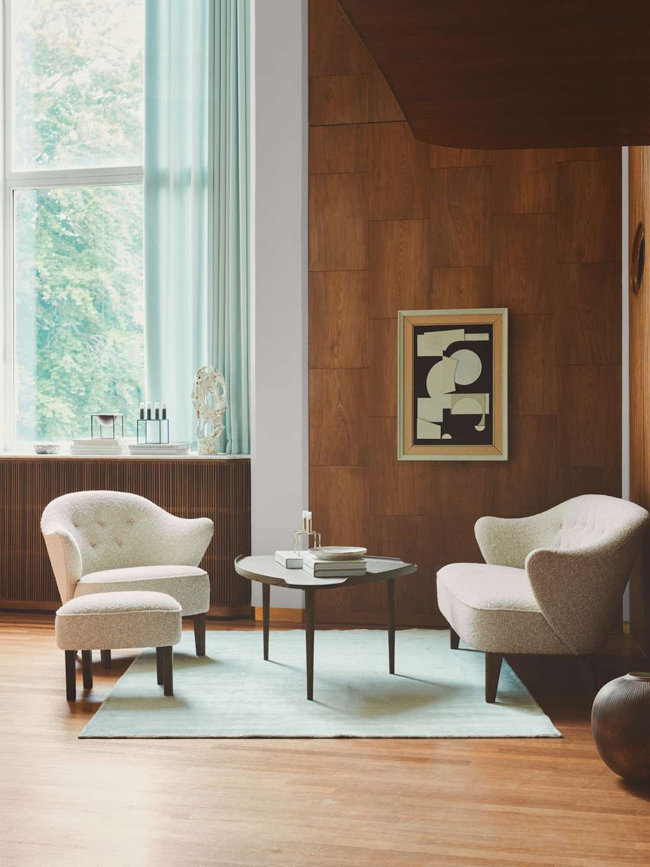 Audo Ingeborg Lounge Chair, Textile