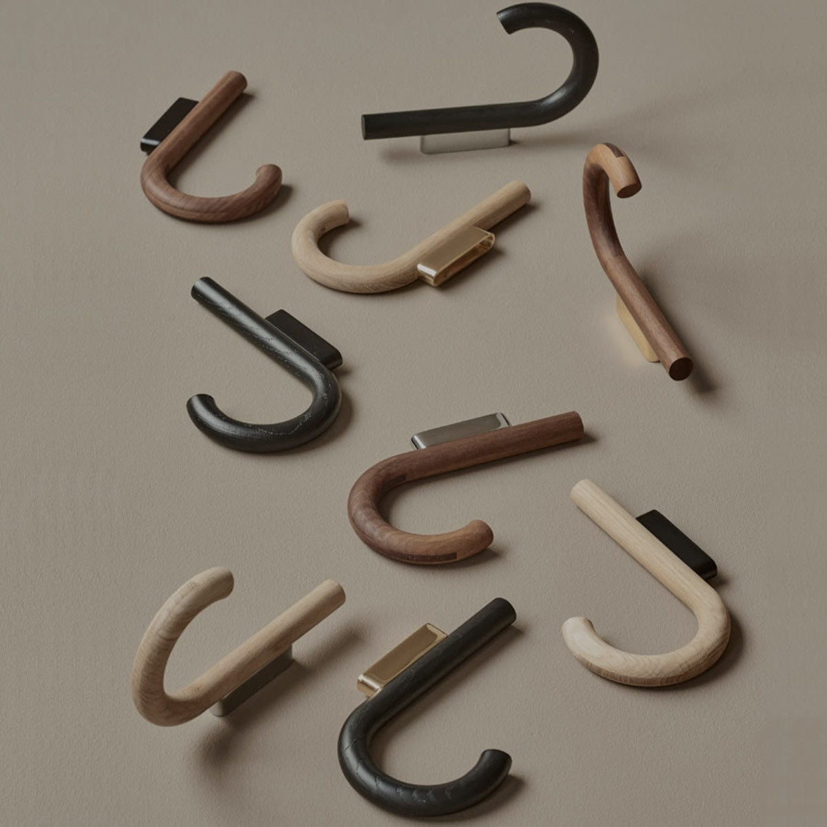 Gejst Hook Big, oak-black*