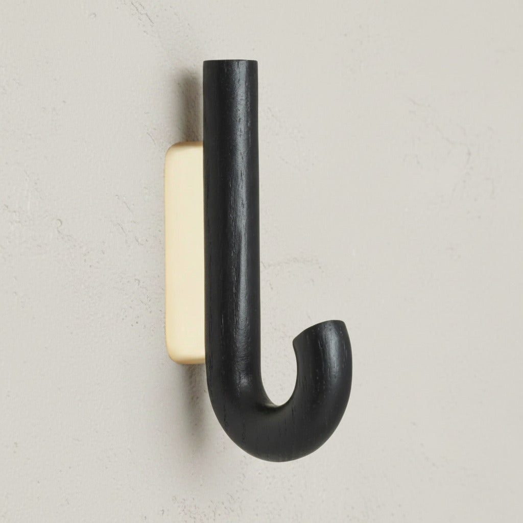 Gejst Hook Mini, black oak-brass