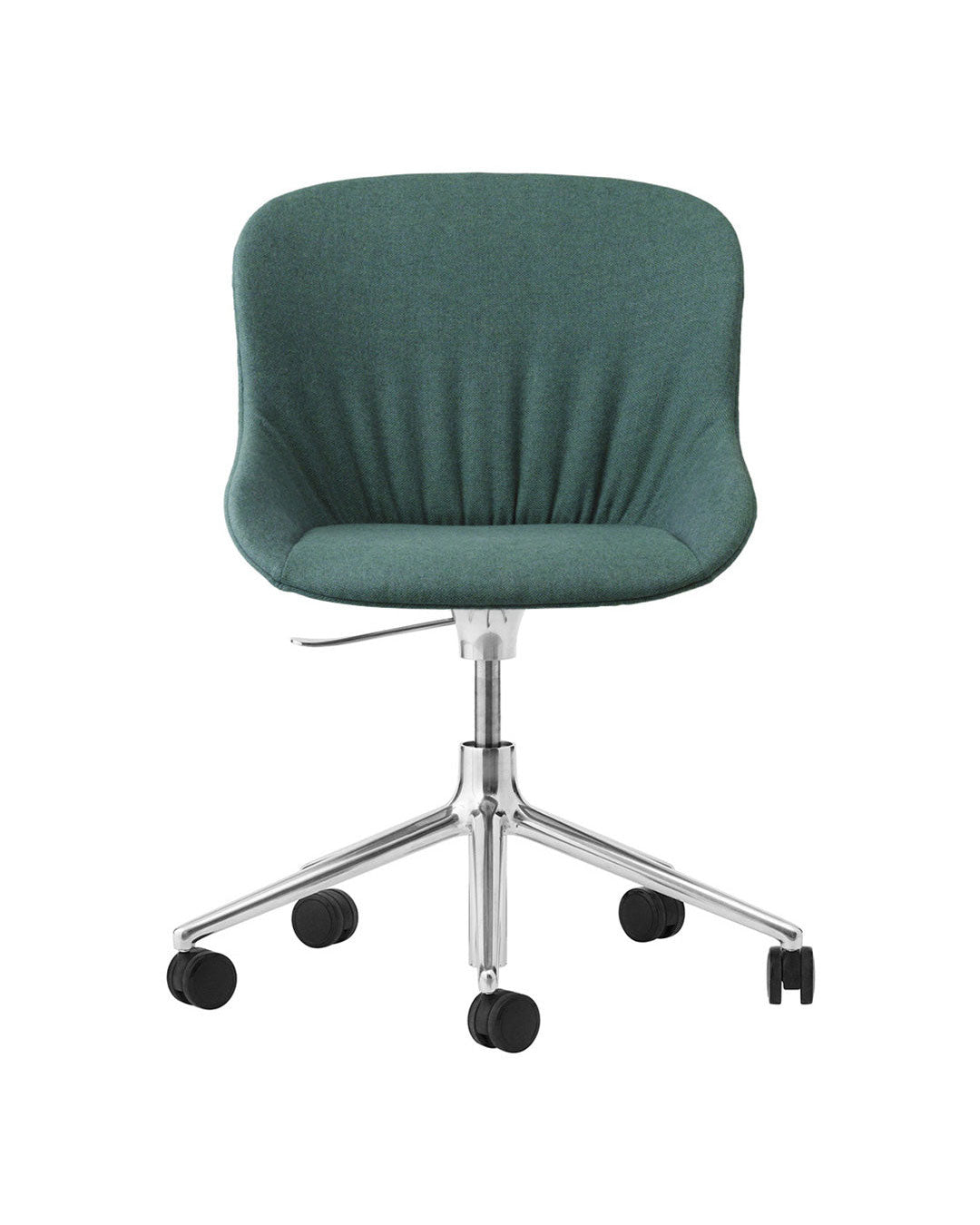 Normann Copenhagen Hyg Comfort Chair - 5-Star Swivel Base - Fully Upholstered