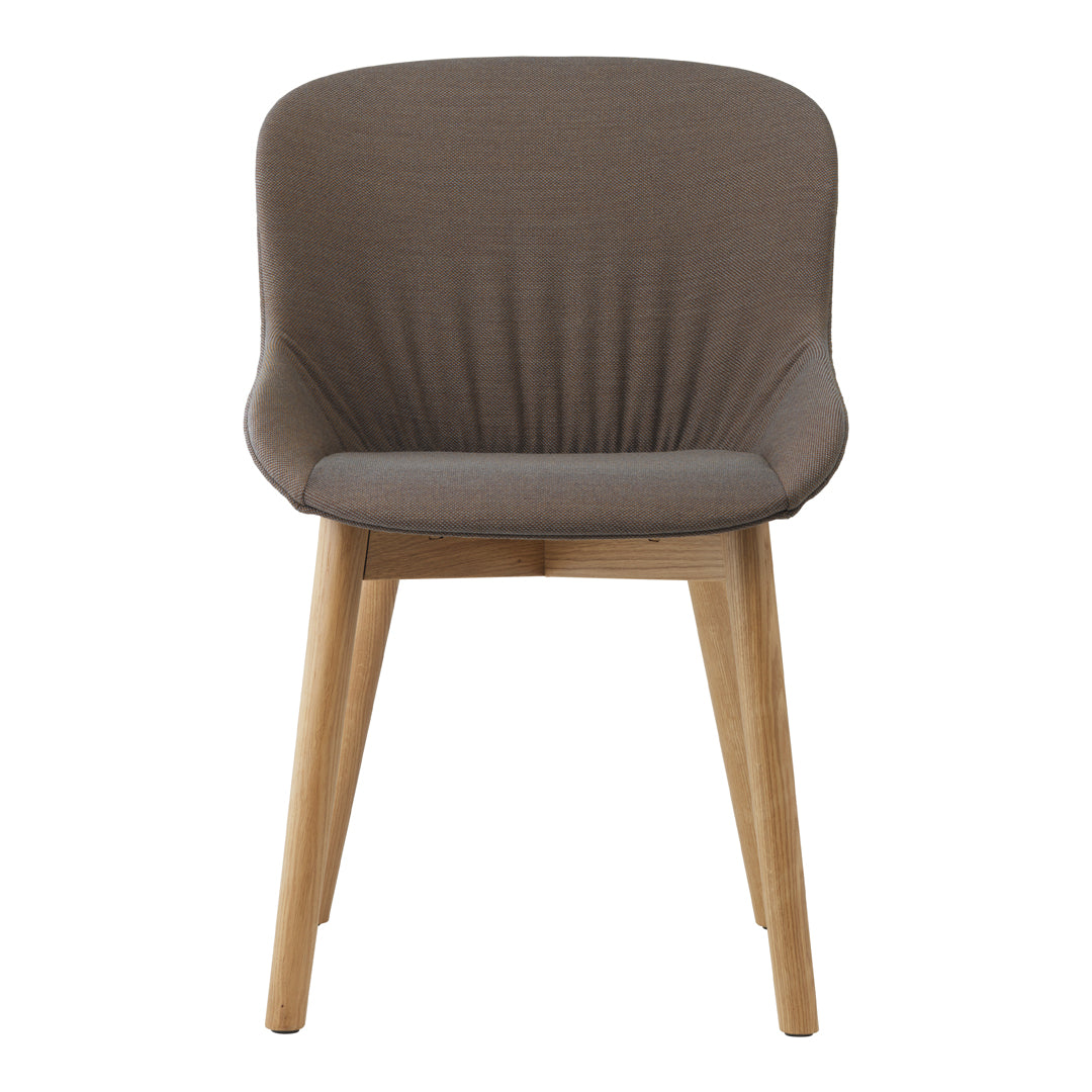 Normann Copenhagen Hyg Comfort Chair - Full Upholstery Wooden Legs