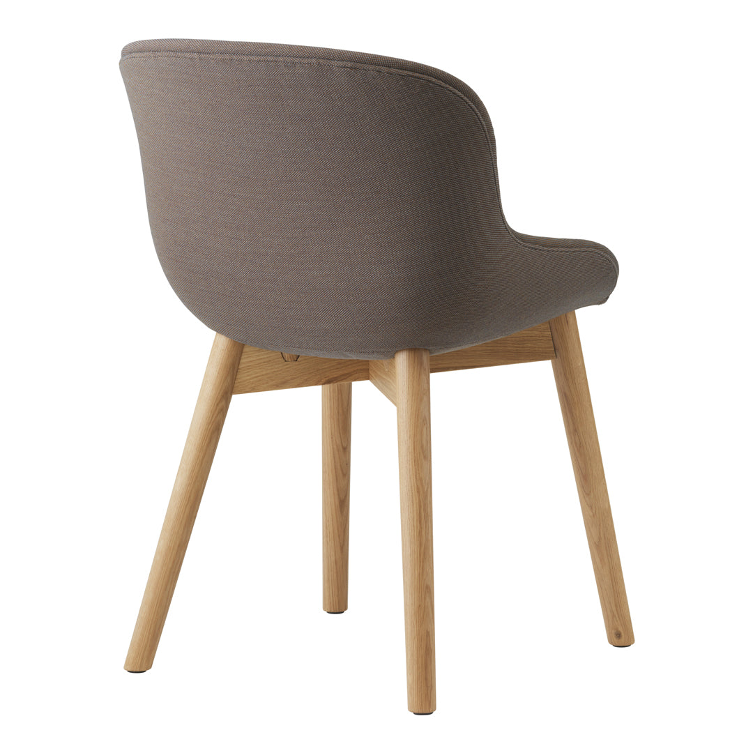 Normann Copenhagen Hyg Comfort Chair - Full Upholstery Wooden Legs