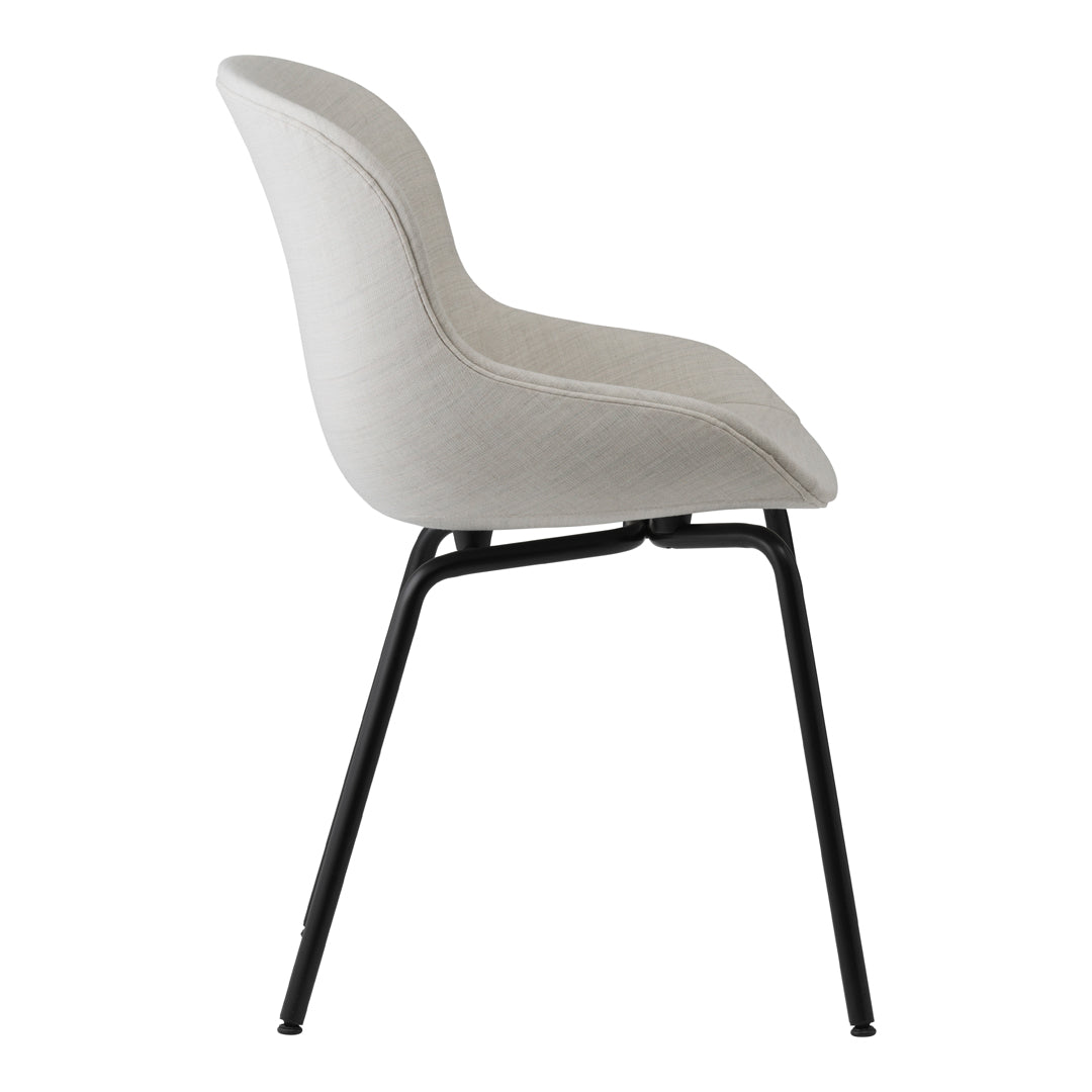 Normann Copenhagen Hyg Comfort Chair - Full Upholstery Steel Legs