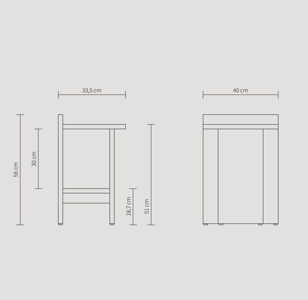 Gejst Ismo Side Table - Oak