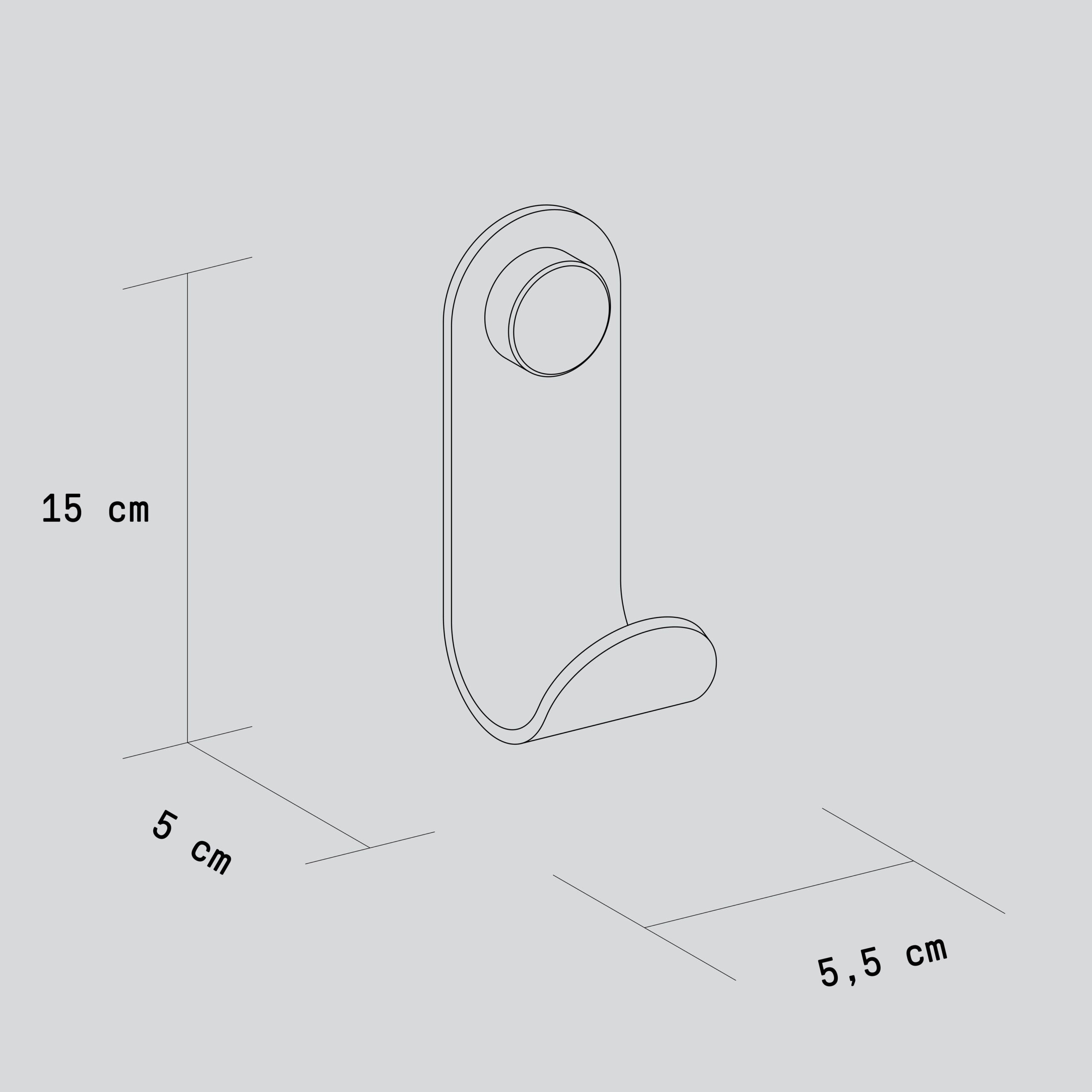 TIPTOE JO coat hook