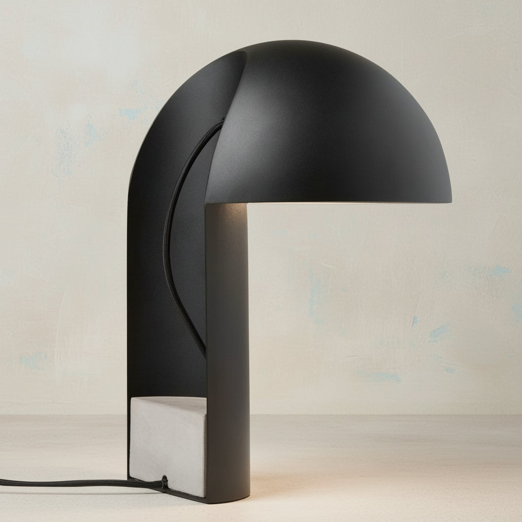 Gejst Leery table lamp, black