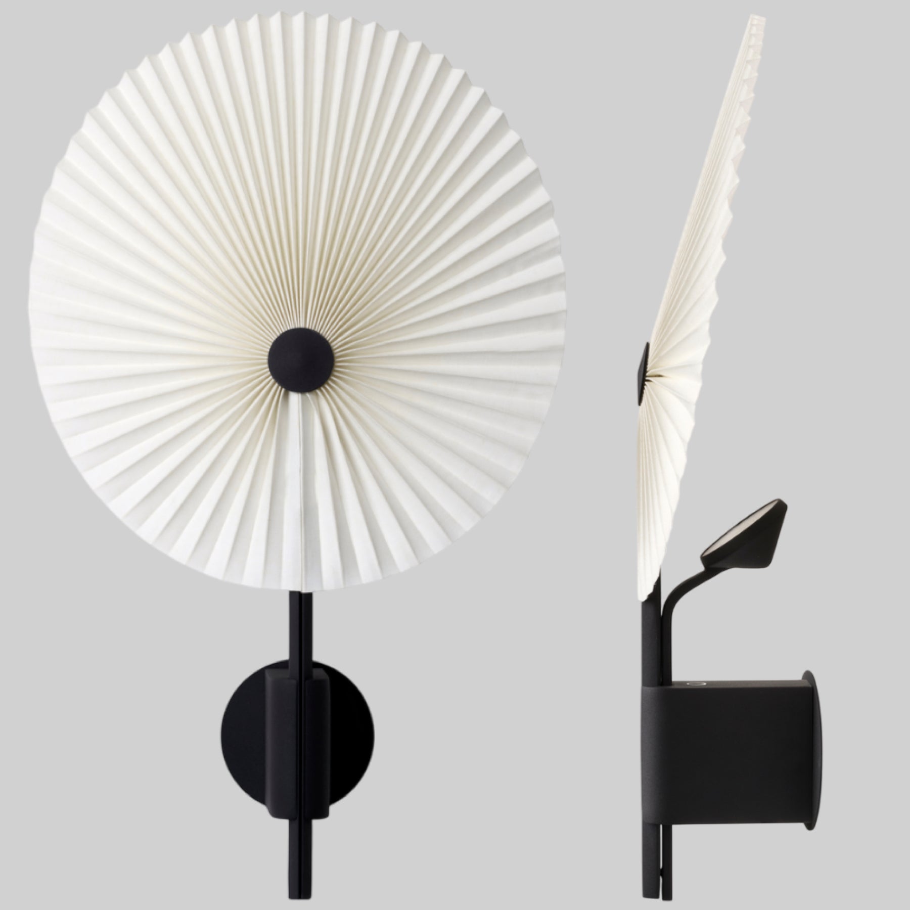 Gejst Liris Wall Sconce Light, Black