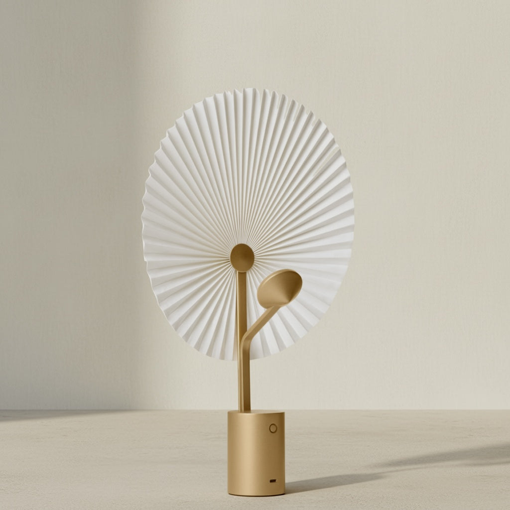 Gejst Liris Portable Table Lamp, Brass