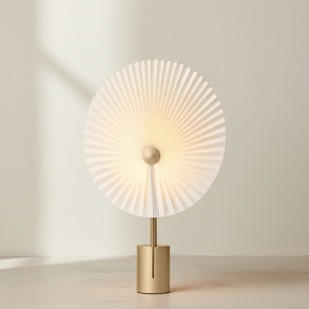 Gejst Liris Portable Table Lamp, Brass
