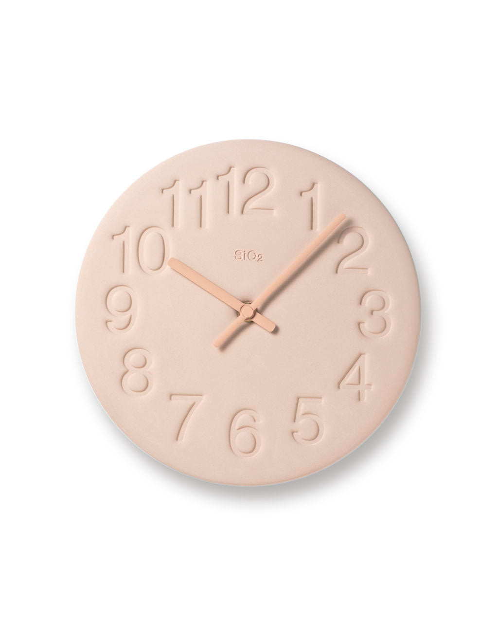 Lemnos Diatomaceous Earth Clock - Pink