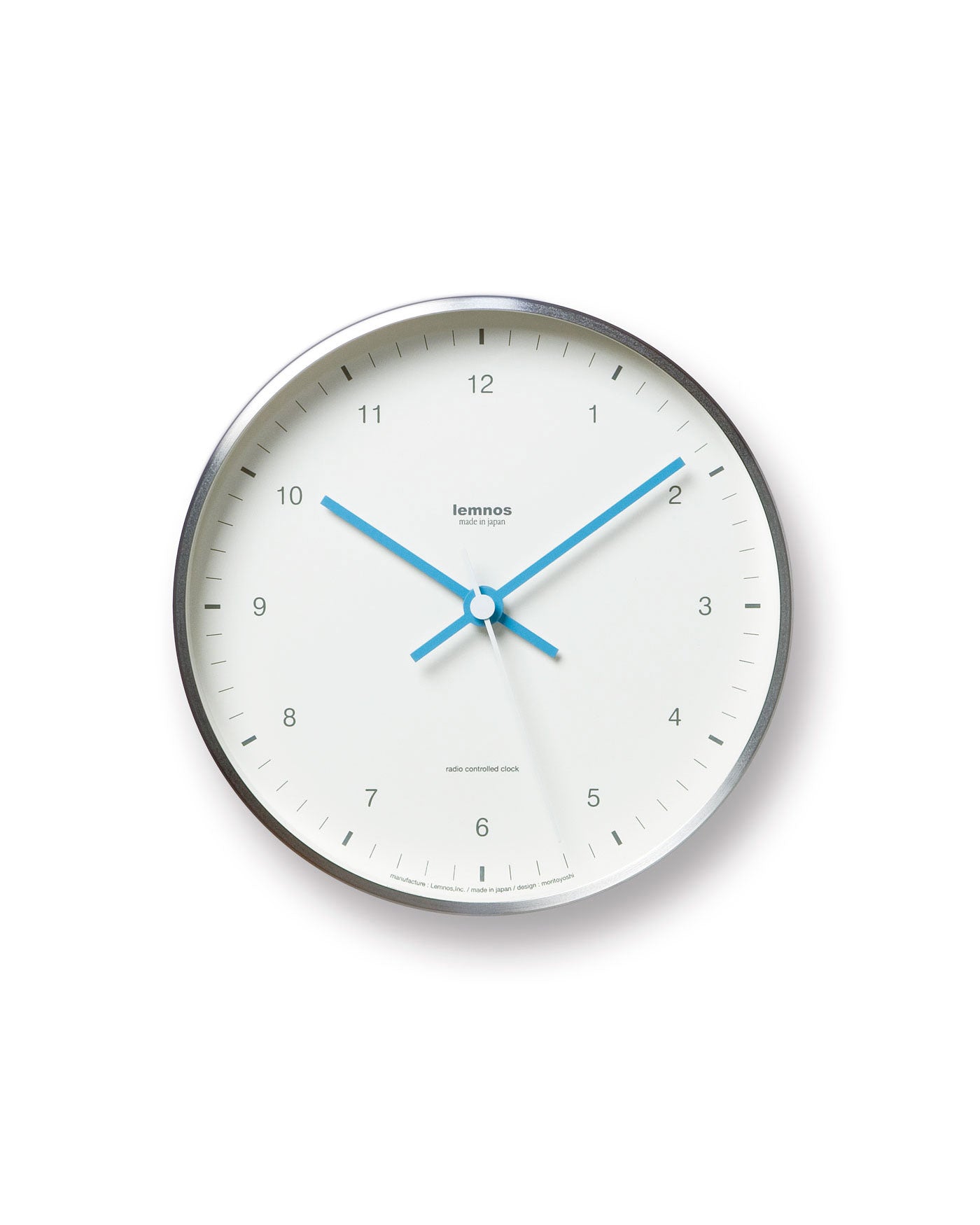 Lemnos Mizuiro Clock - White