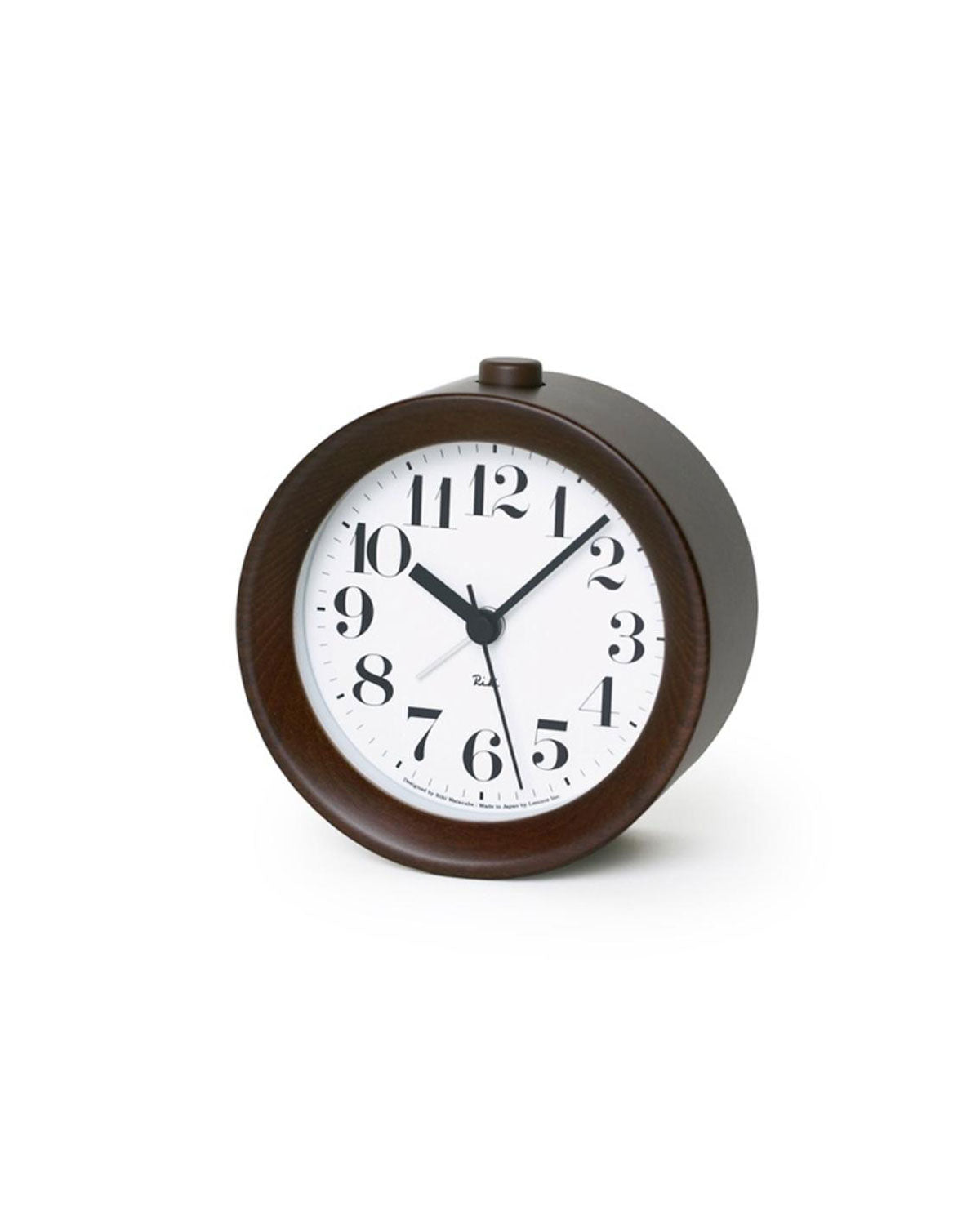 Lemnos Riki Alarm Clock BW