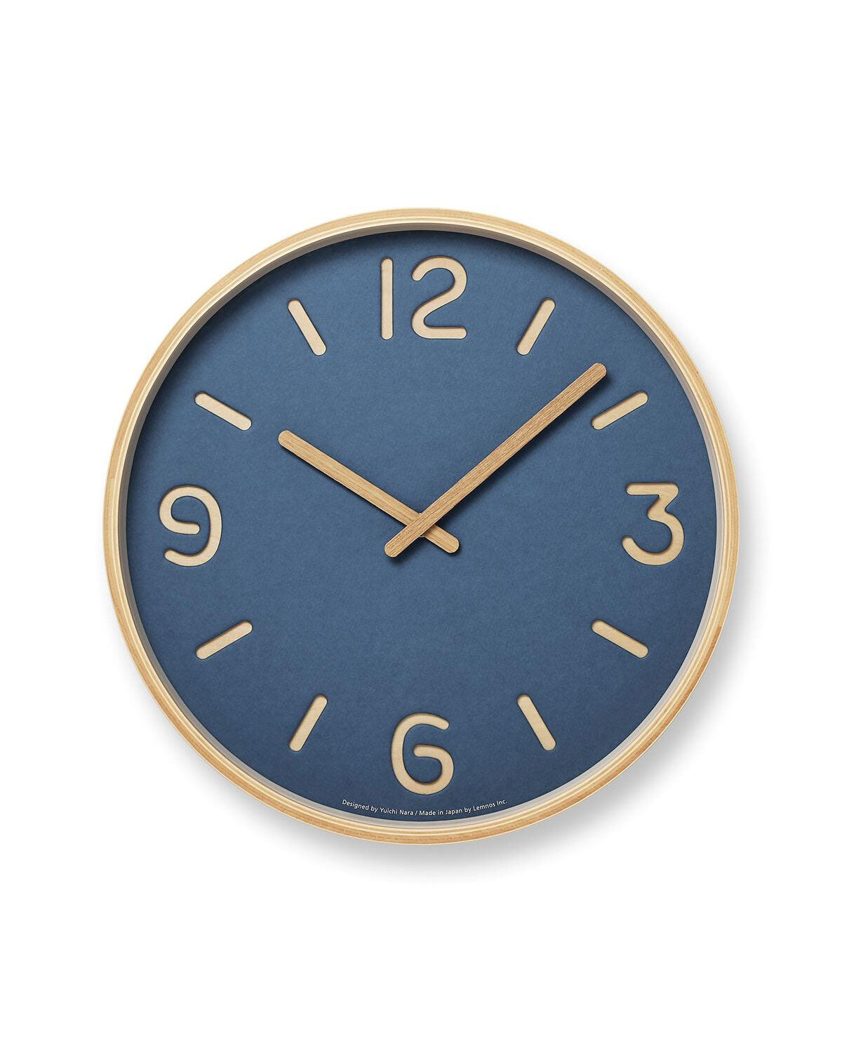 Lemnos Thomson Paper Clock - Blue