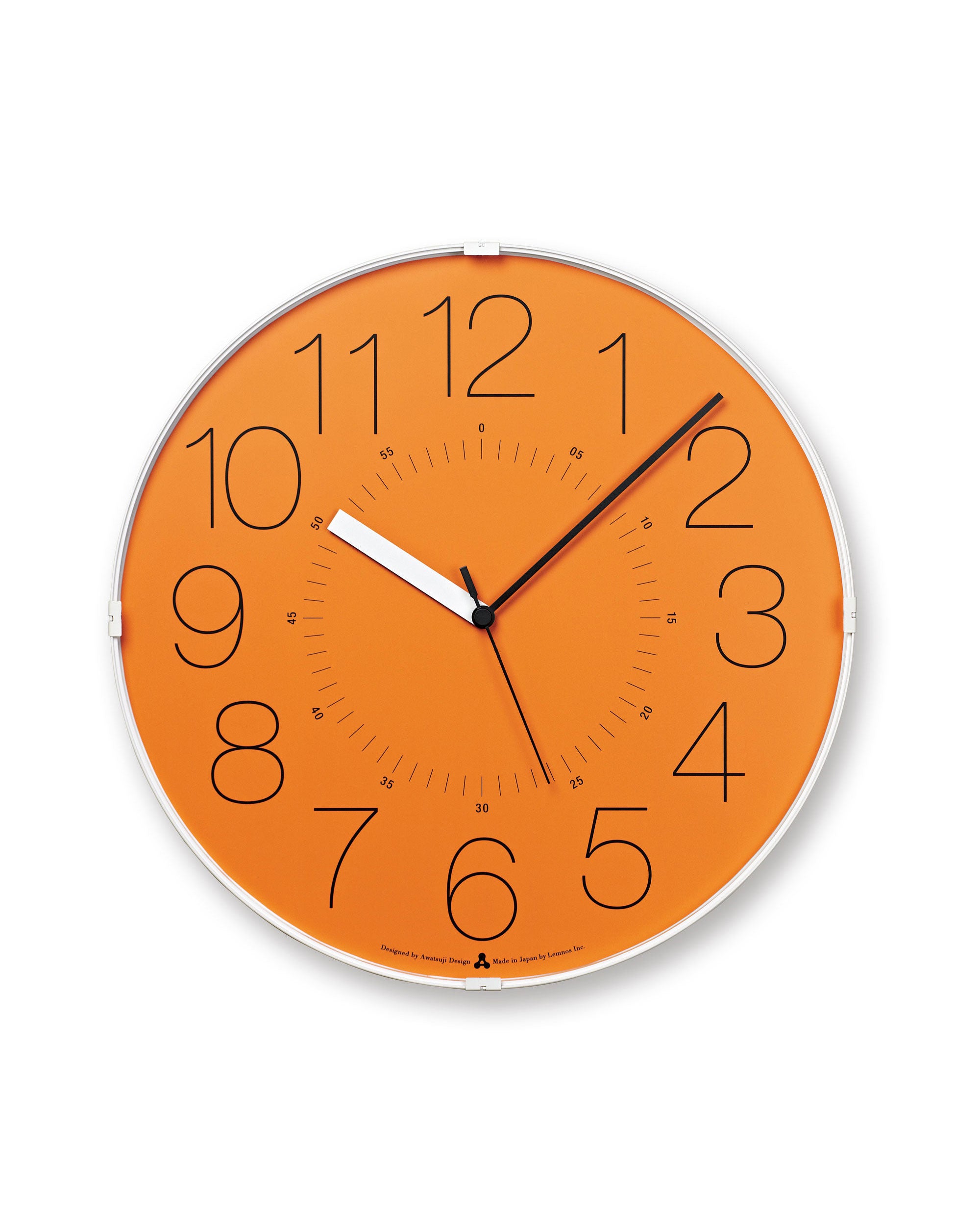 Lemnos Cara Clock - Orange