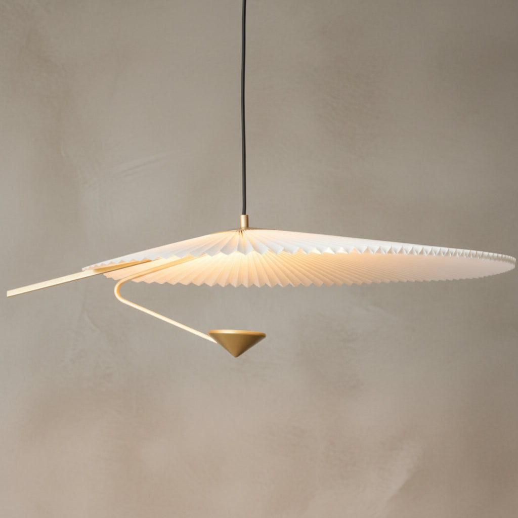 Gejst Liris Pendant Light, Brass