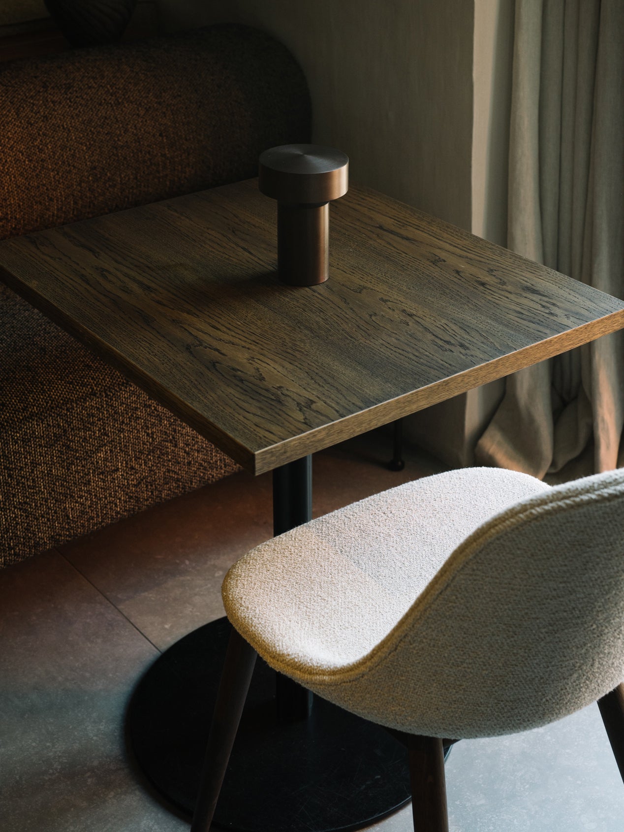 Audo Harbour Side Chair, Dining Height, Upholstered