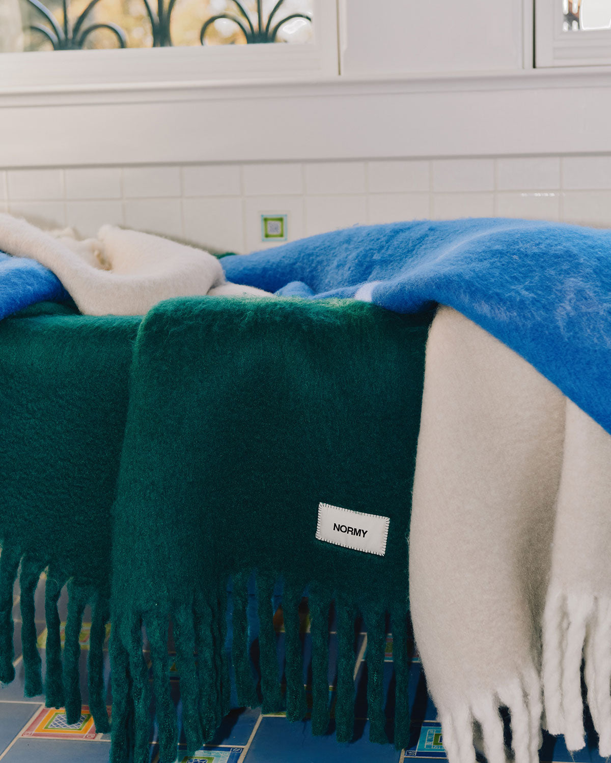 Normy Faux Mohair Blanket