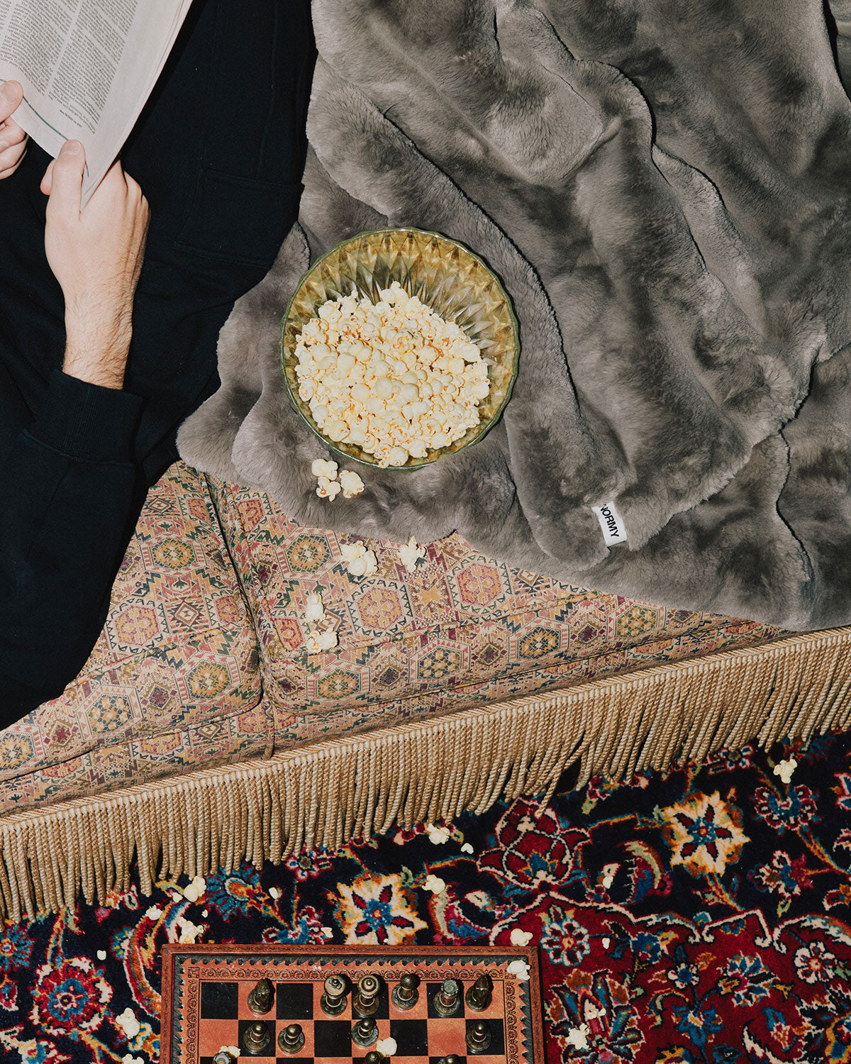 Normy Dimensional Faux Fur Blanket