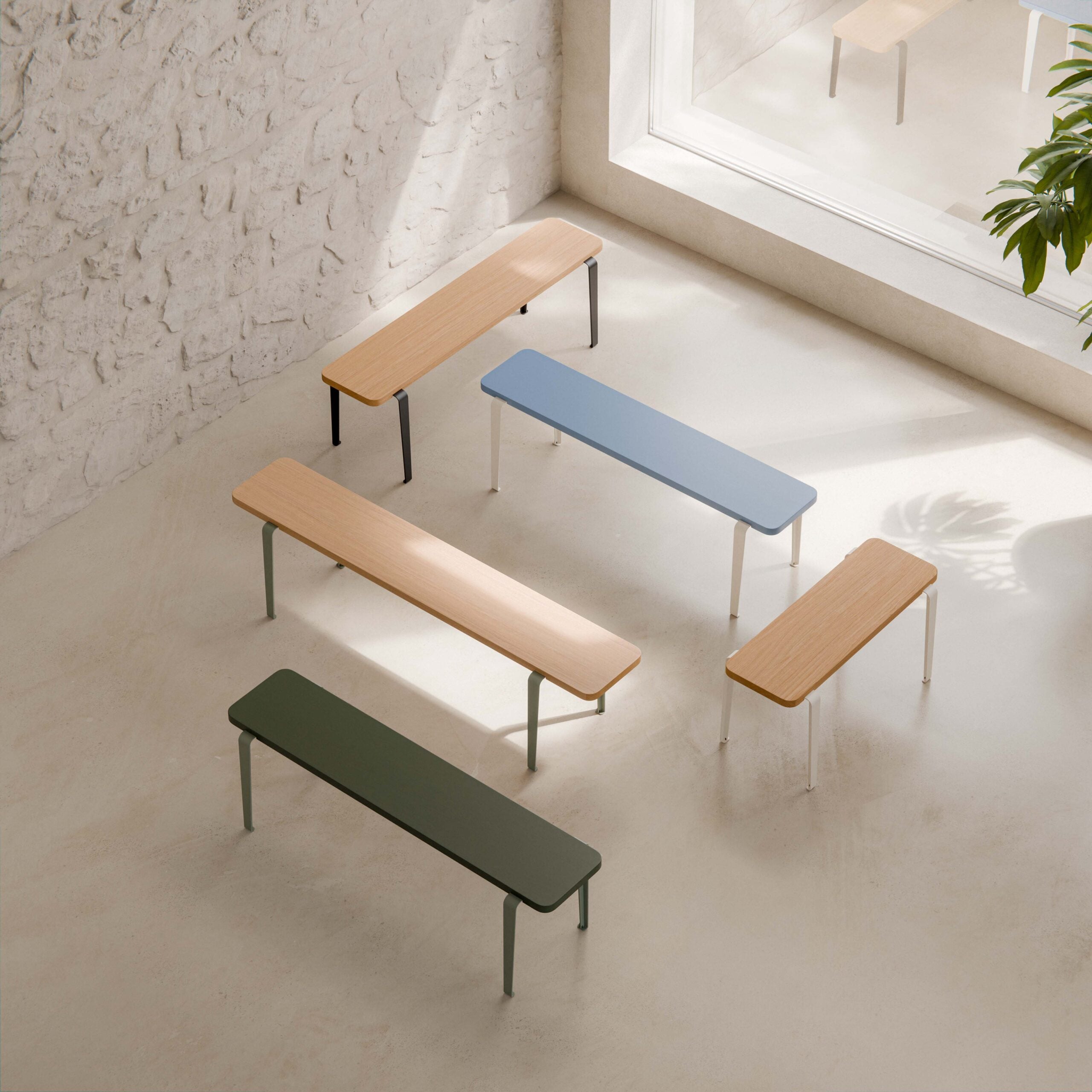 TIPTOE LOU bench - eco-certified wood