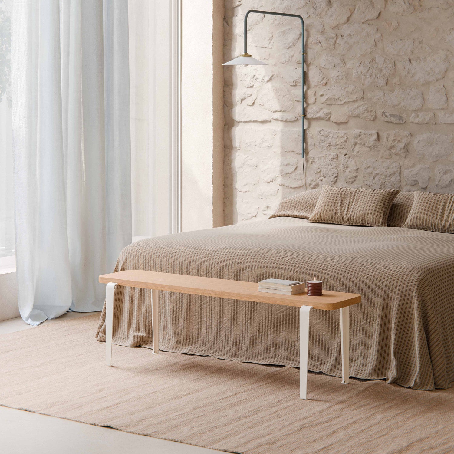 TIPTOE LOU bench - eco-certified wood