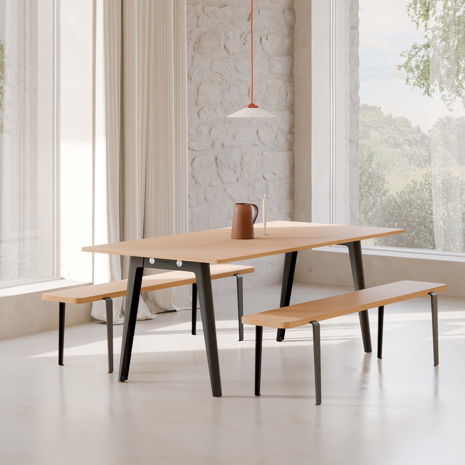 TIPTOE LOU bench - eco-certified wood