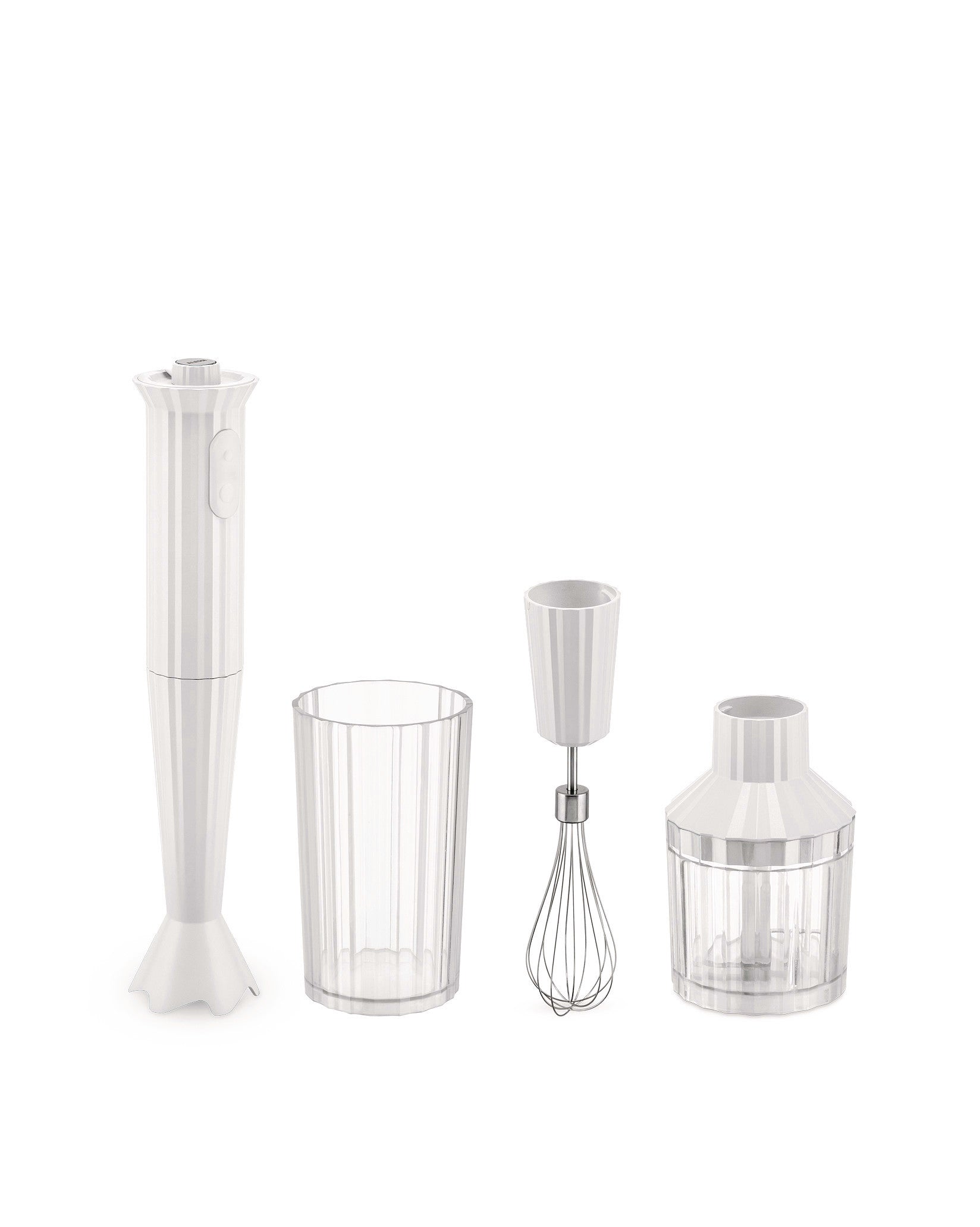 Alessi Plissé Hand Blender Set
