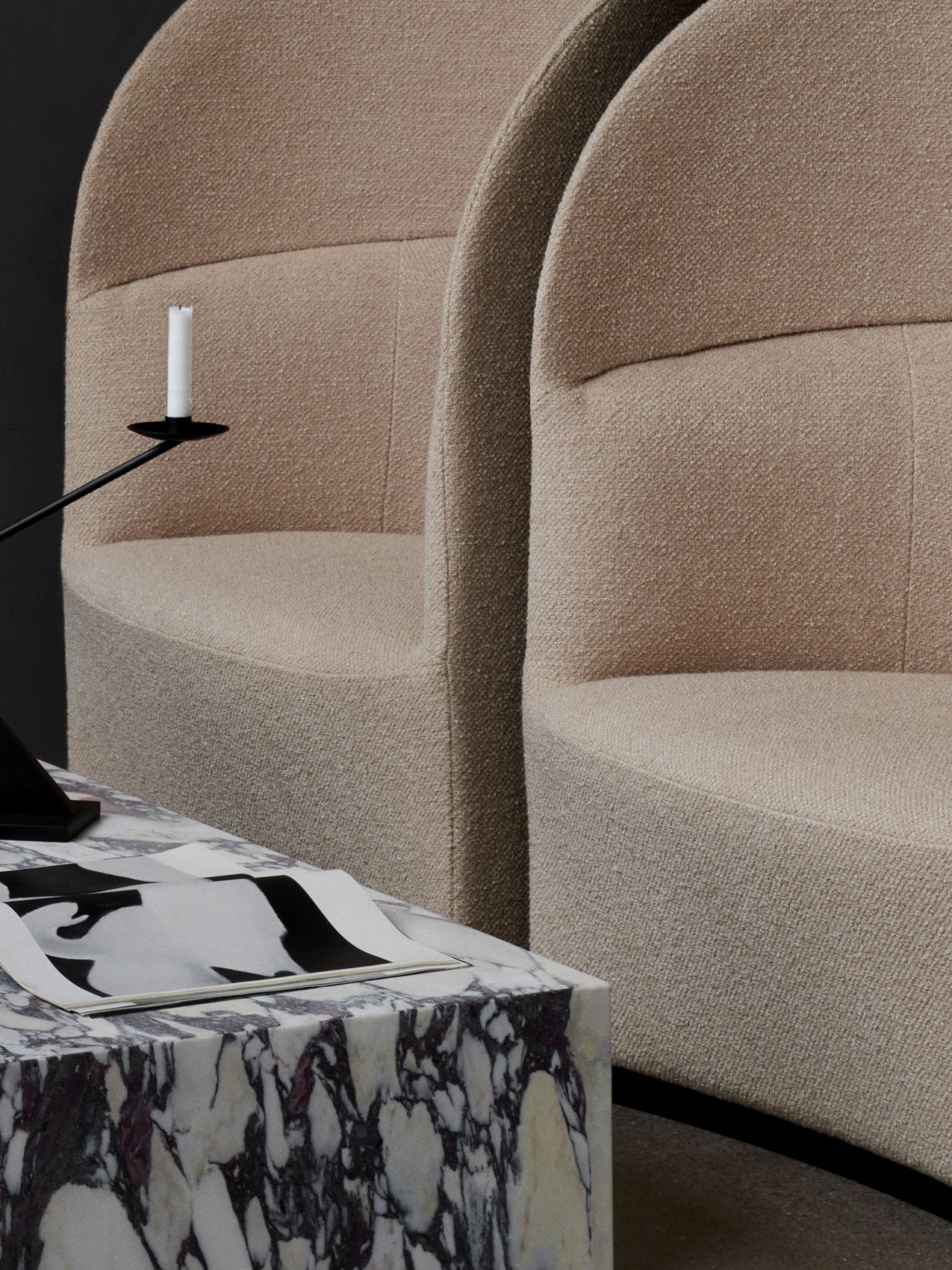 Audo Tearoom, Lounge Chair, High Back