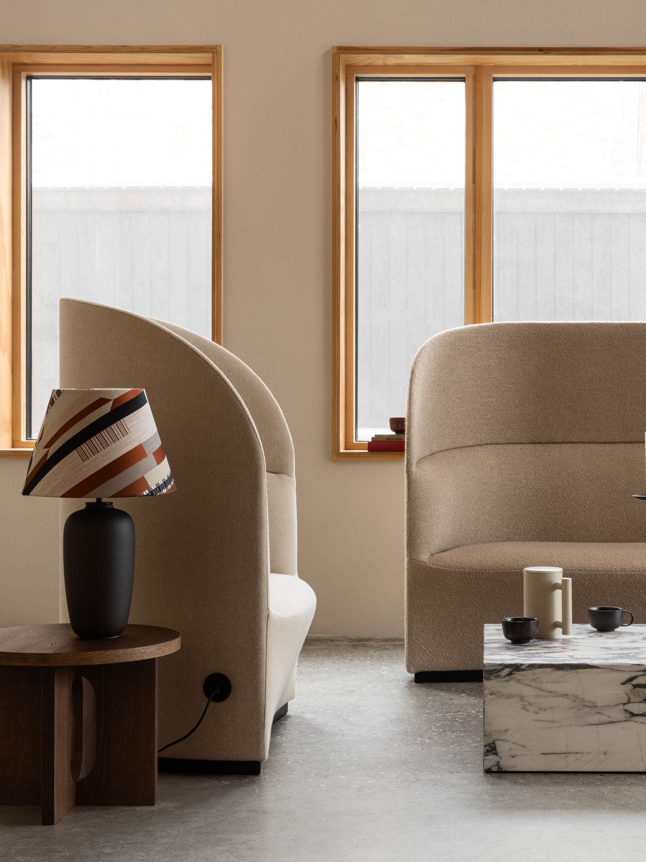 Audo Tearoom, Lounge Chair, High Back