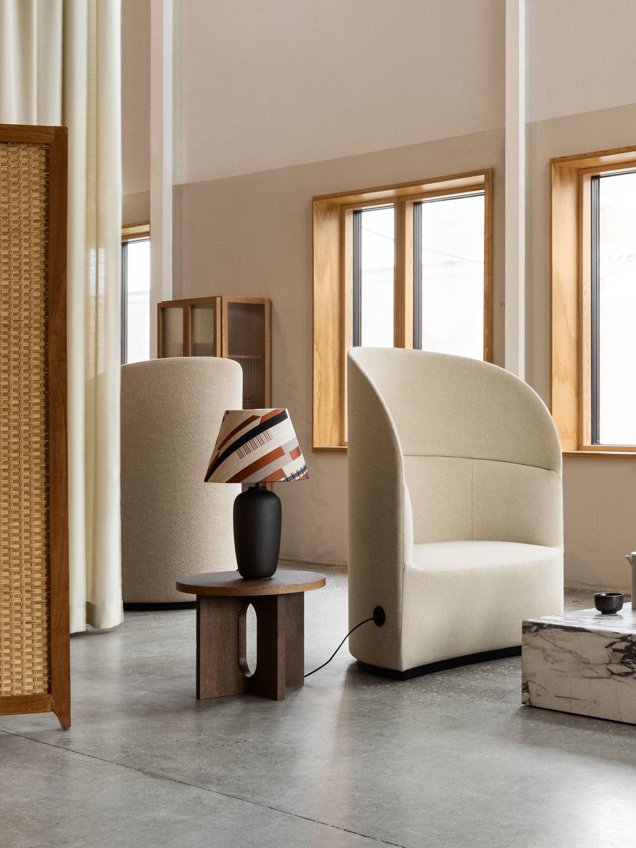 Audo Tearoom, Lounge Chair, High Back