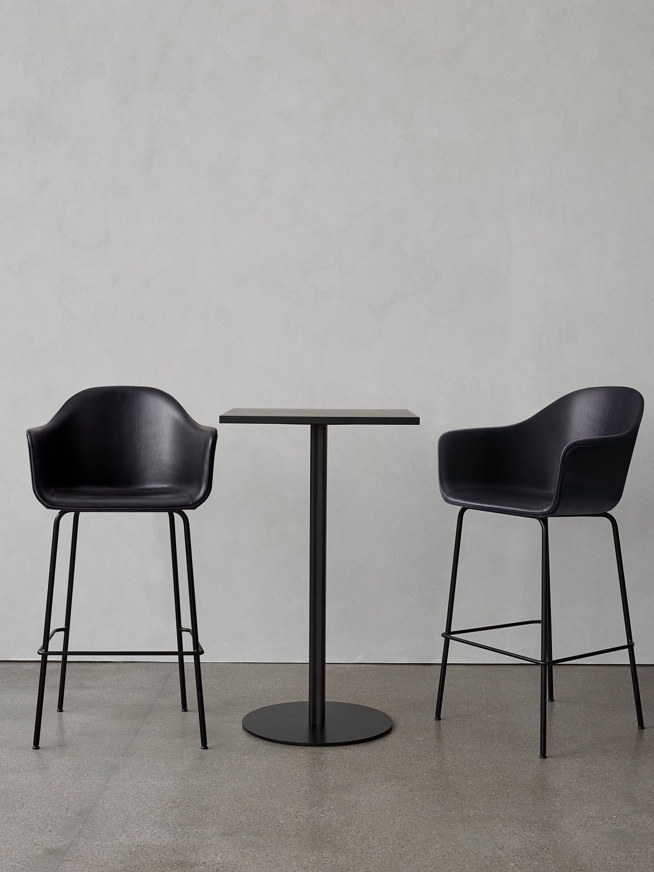 Audo Harbour Arm Chair, Counter & Bar Height, Upholstered