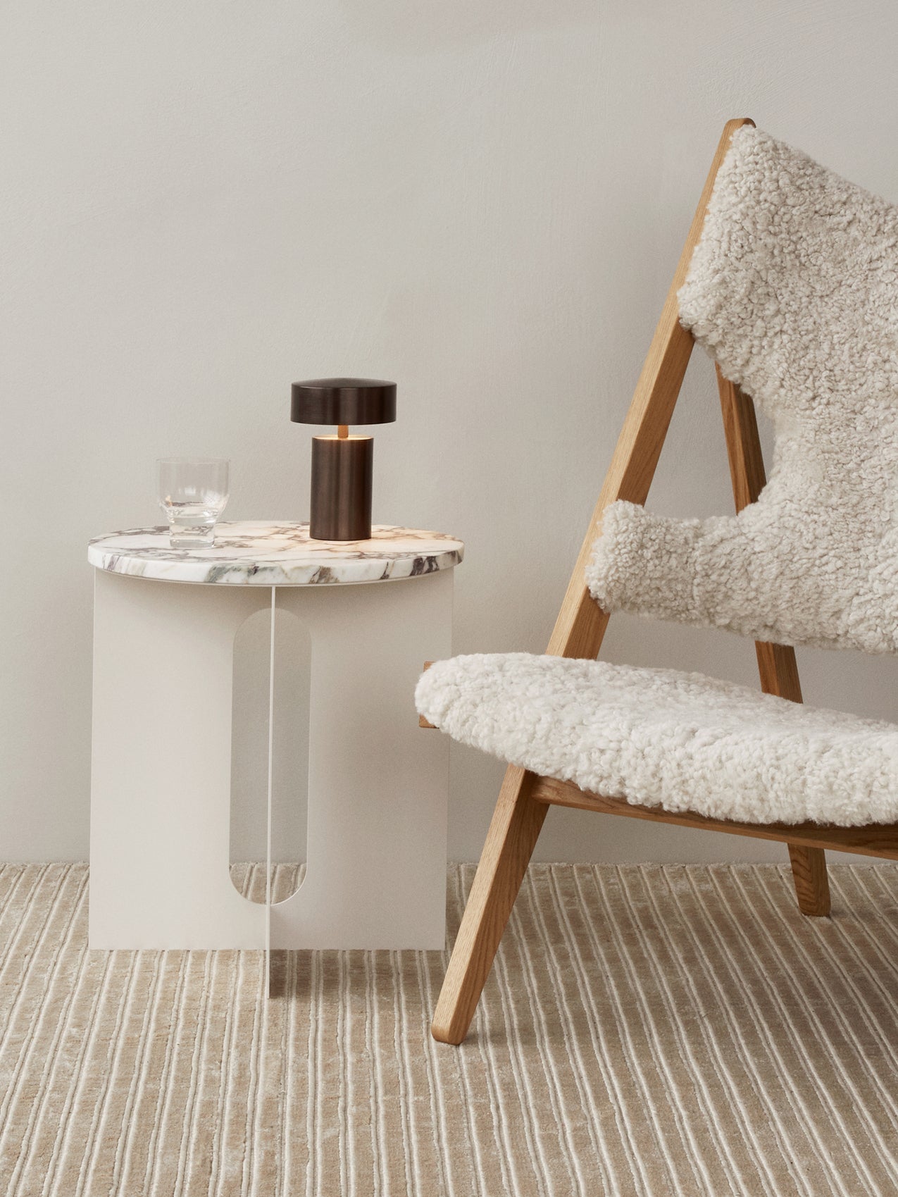 Audo Androgyne Side Table, Ø40