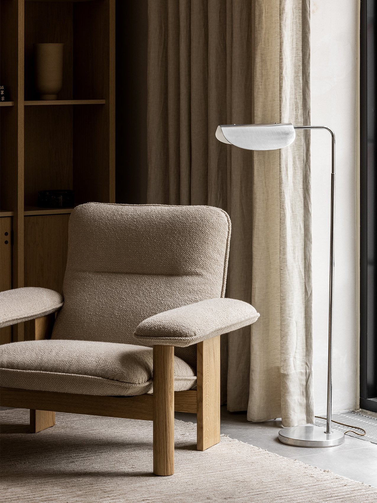 Audo Brasilia Lounge Chair, Textile