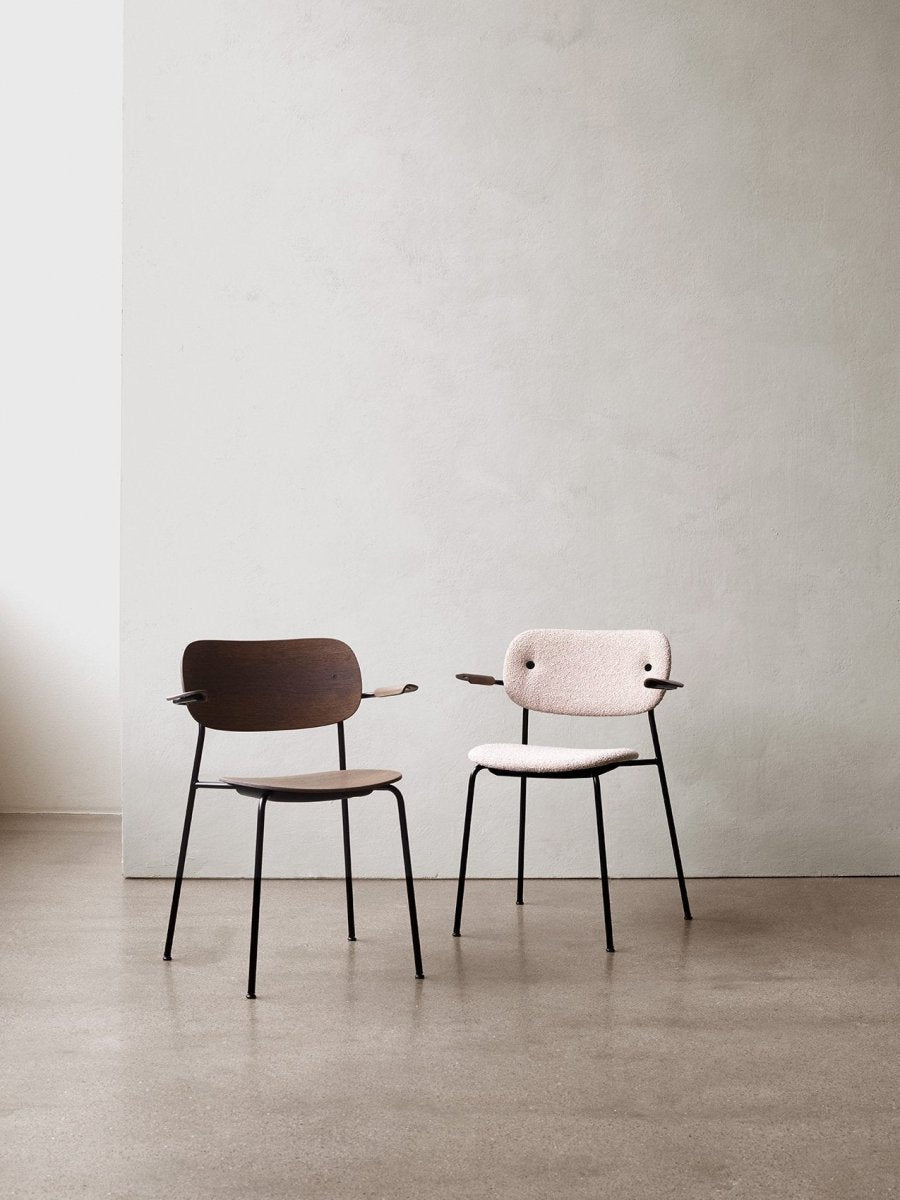 Audo Co Dining Chair, With Arms, Fully Upholstered