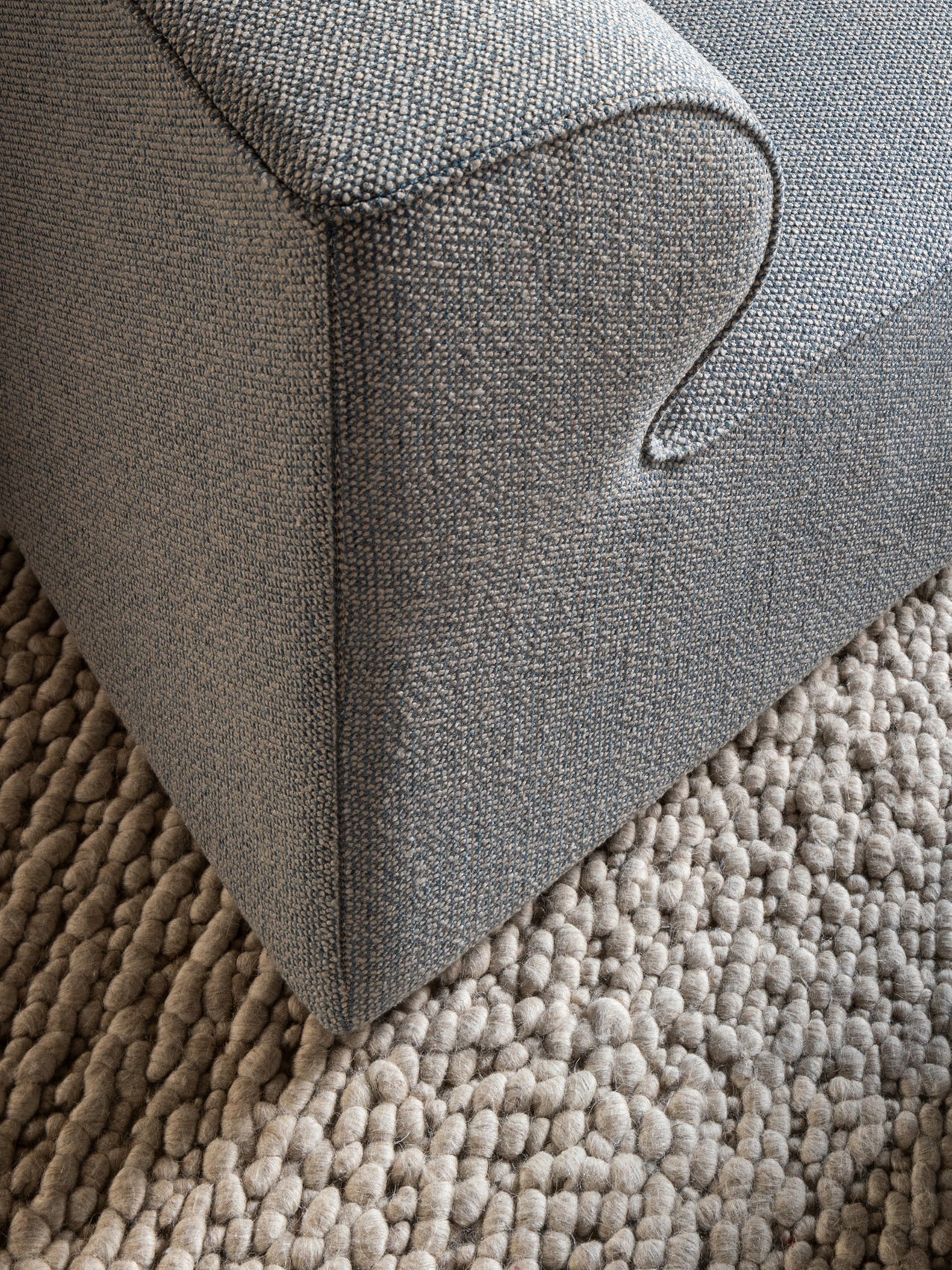 Audo Eave Sectional, 38" Depth, Chaise Modules