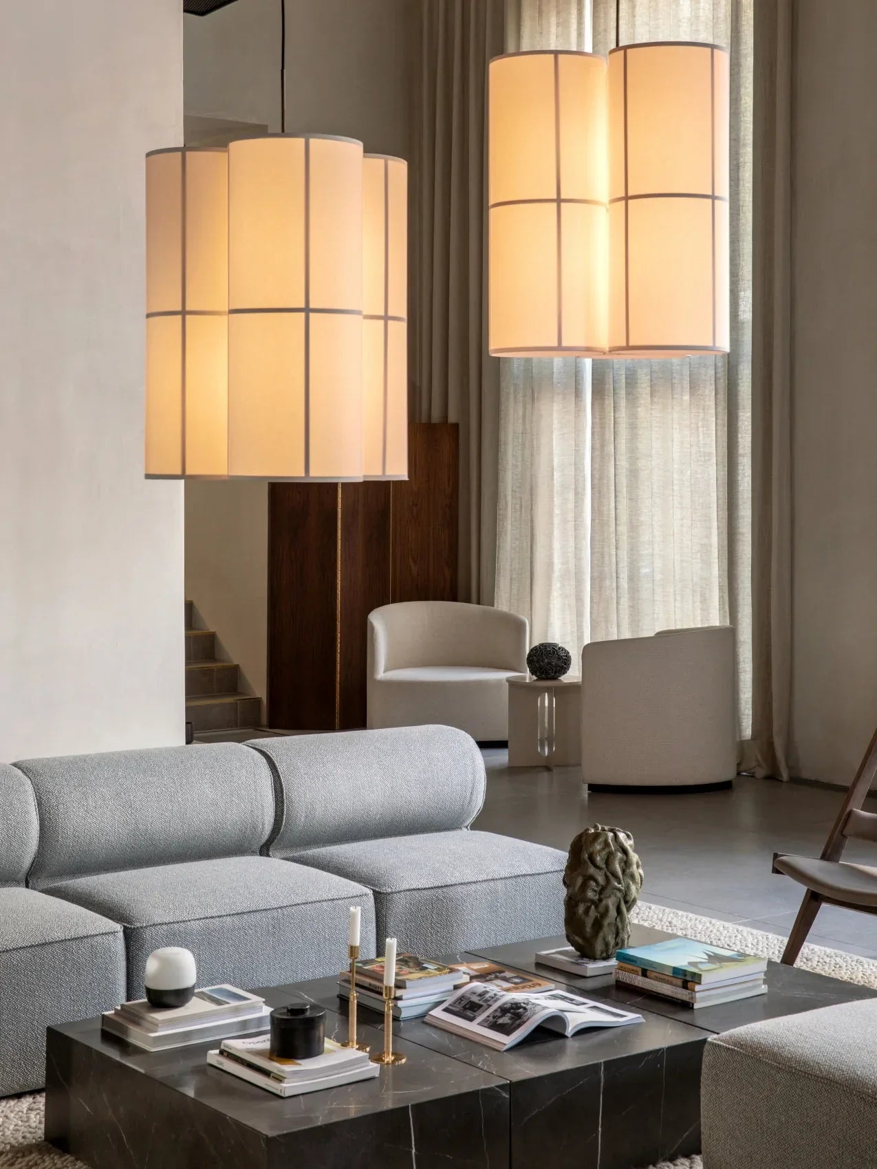 Audo Eave Sectional, 38" Depth, Standard Modules